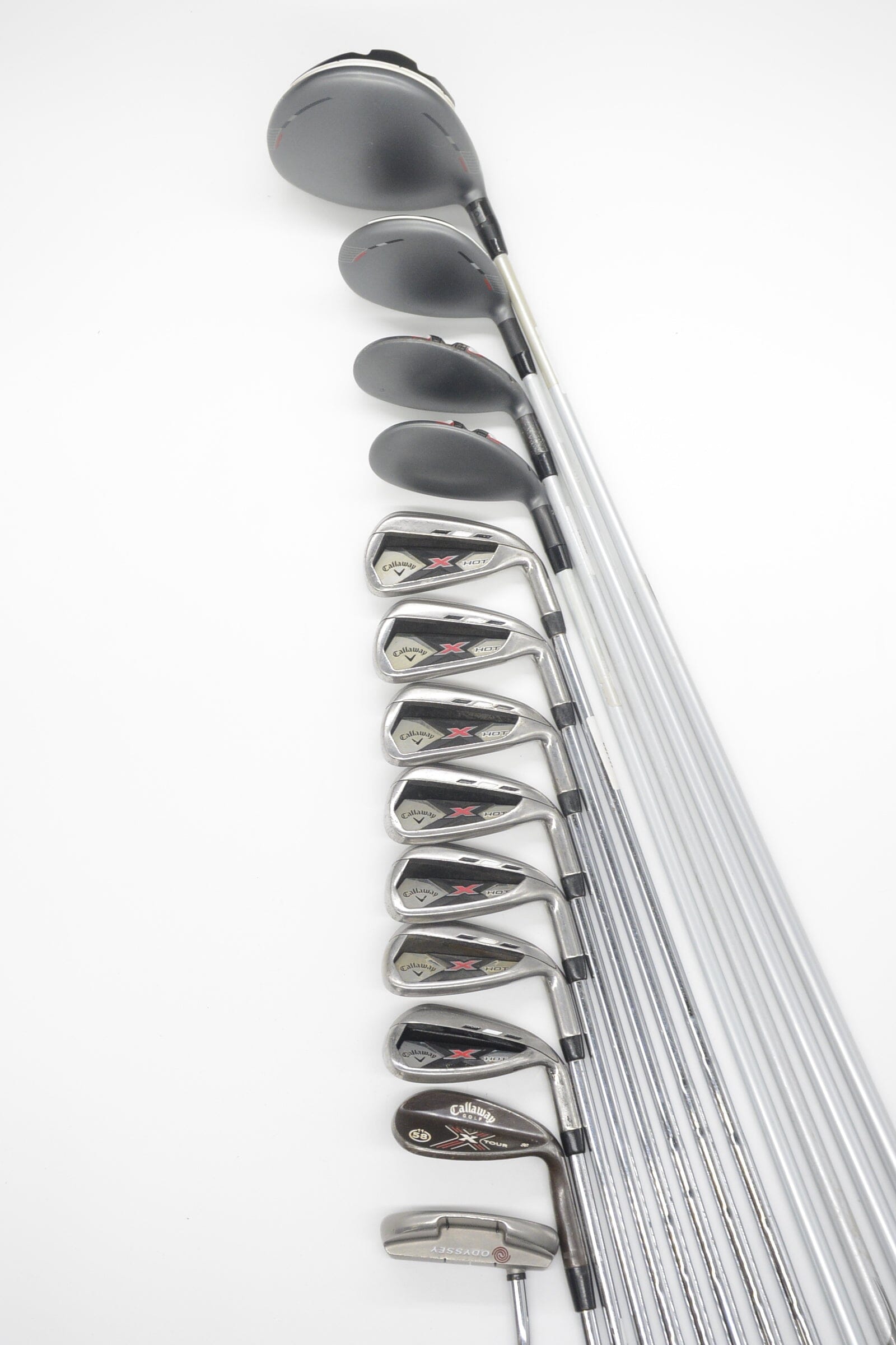 Callaway X Hot Mixed Full Set R Flex Std Length Golf Clubs GolfRoots 