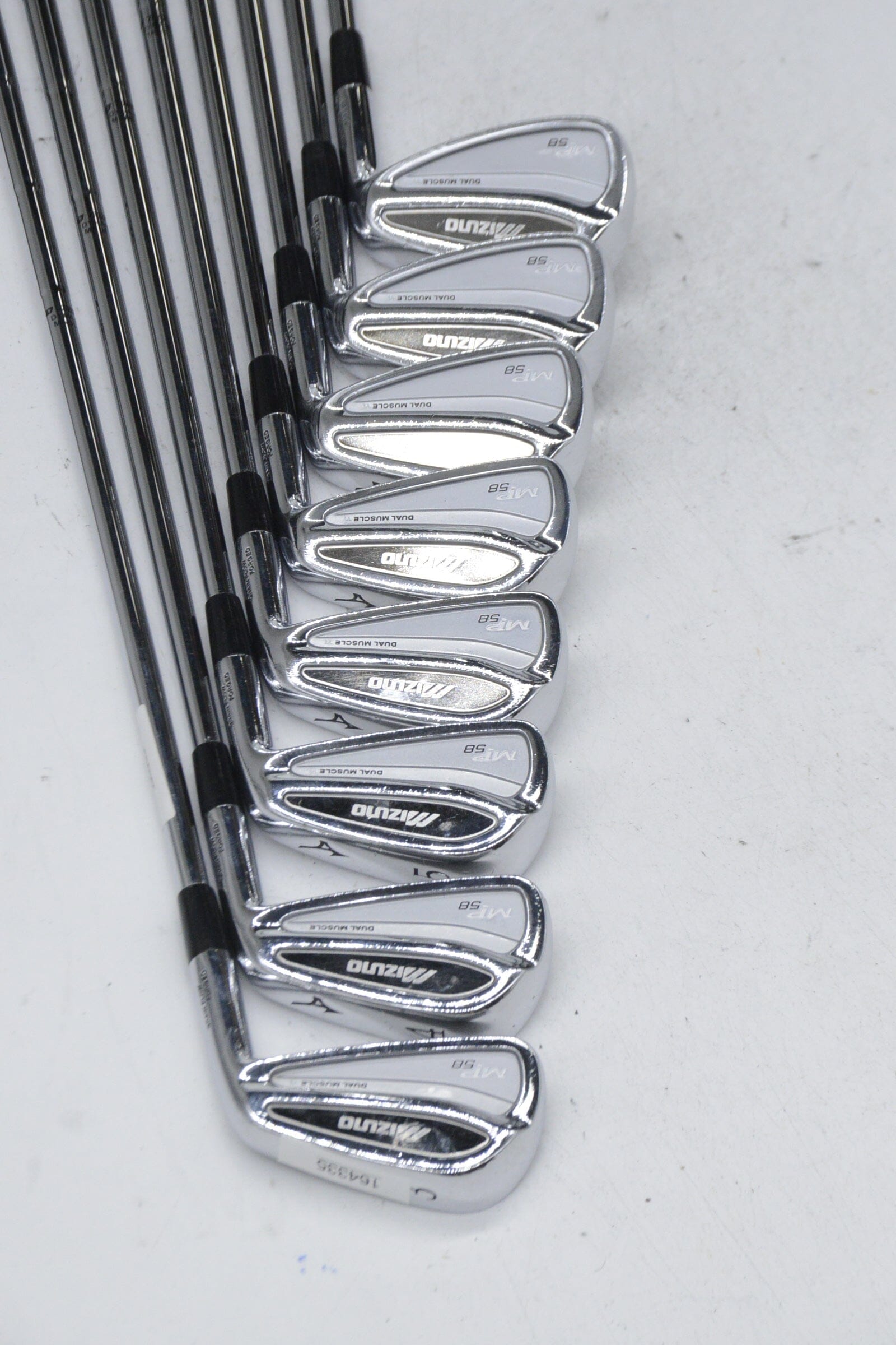 Mizuno MP-58 3-PW Iron Set S Flex Std Length Golf Clubs GolfRoots 