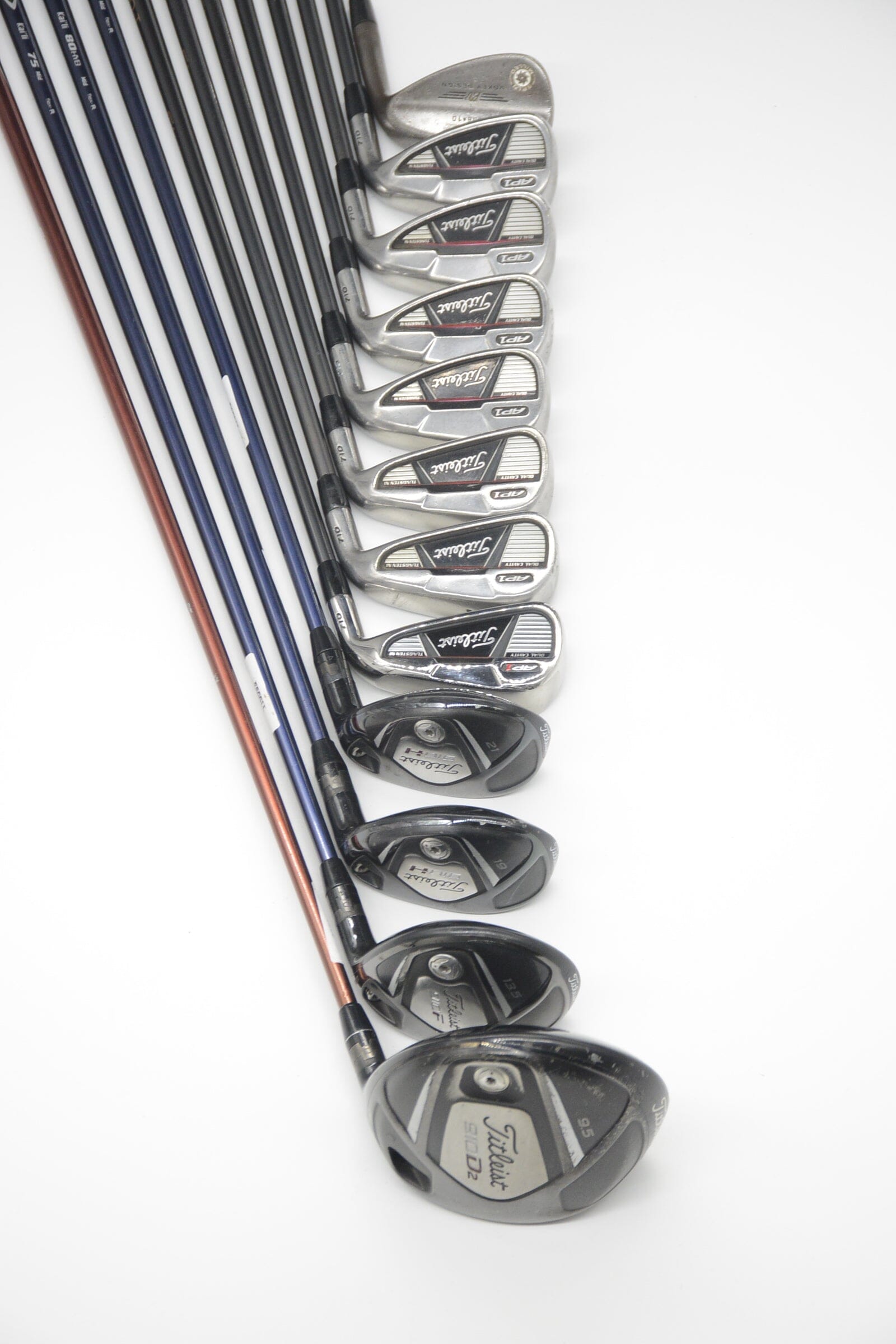 Titleist 710 AP1 Mixed Full Set R Flex -0.25" Golf Clubs GolfRoots 