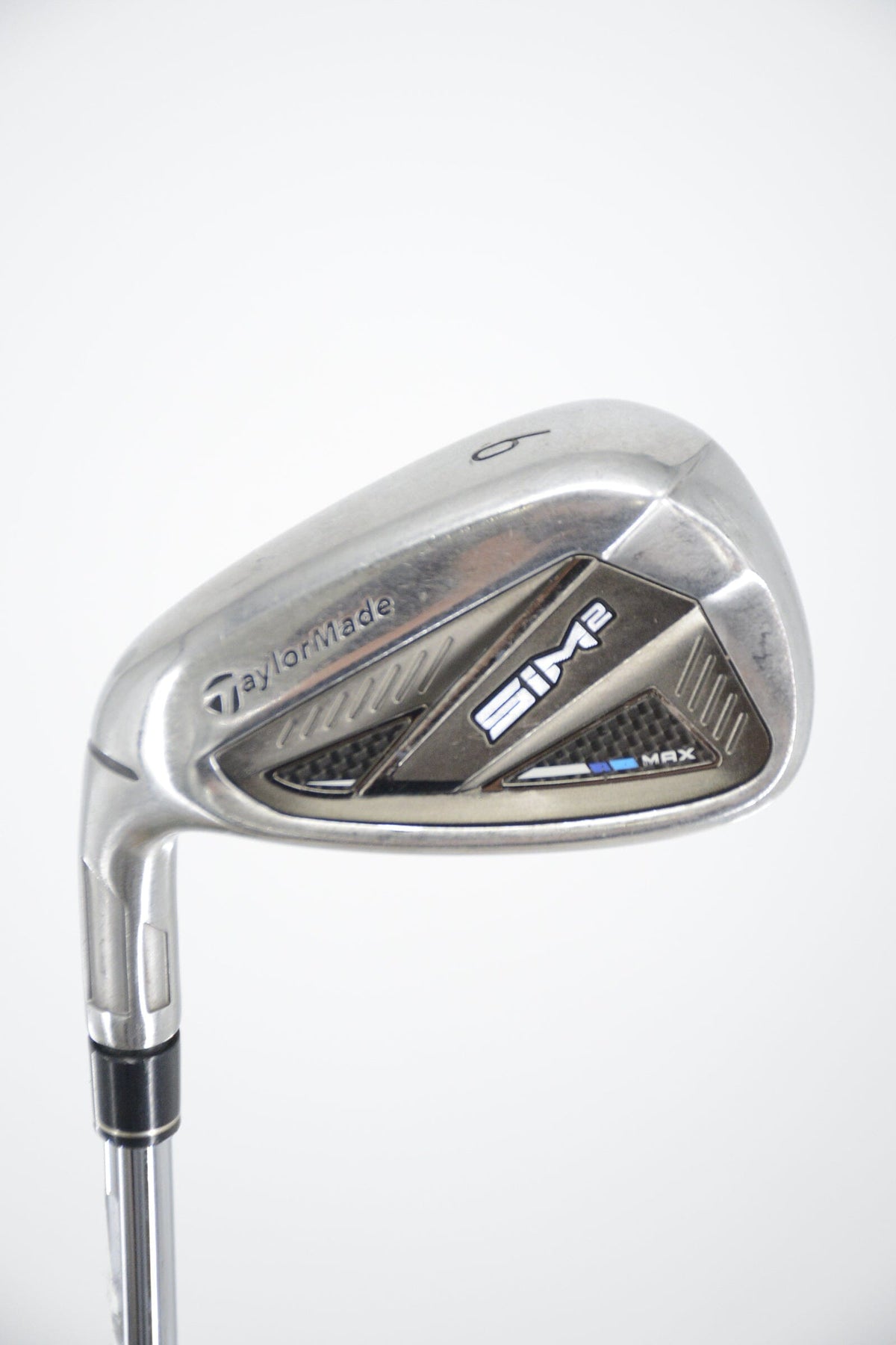 Lefty TaylorMade SIM2 Max 9 Iron S Flex 35.75" Golf Irons TaylorMade 