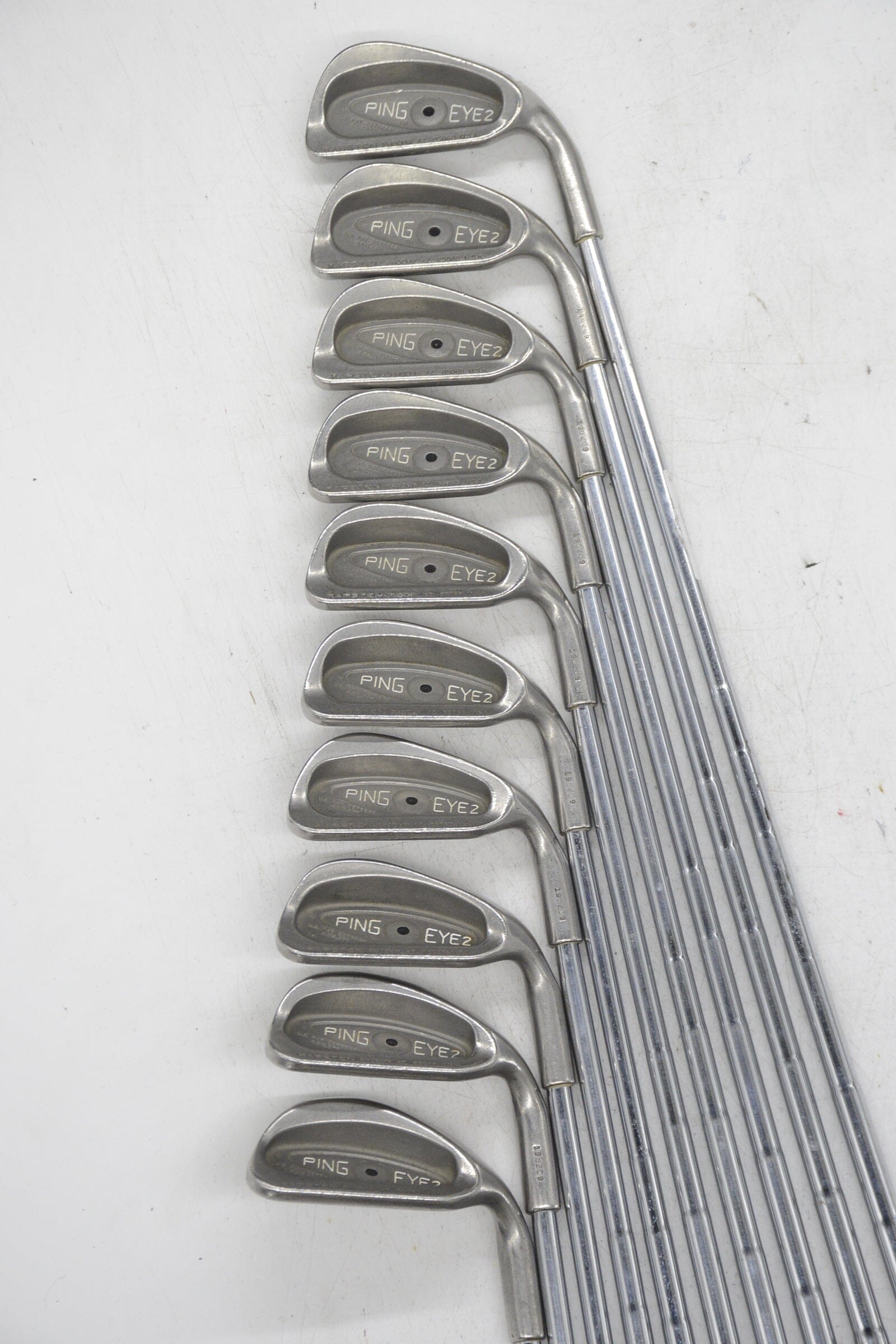 Ping Eye 2 2-PW, SW Iron Set S Flex Std Length Golf Clubs GolfRoots 