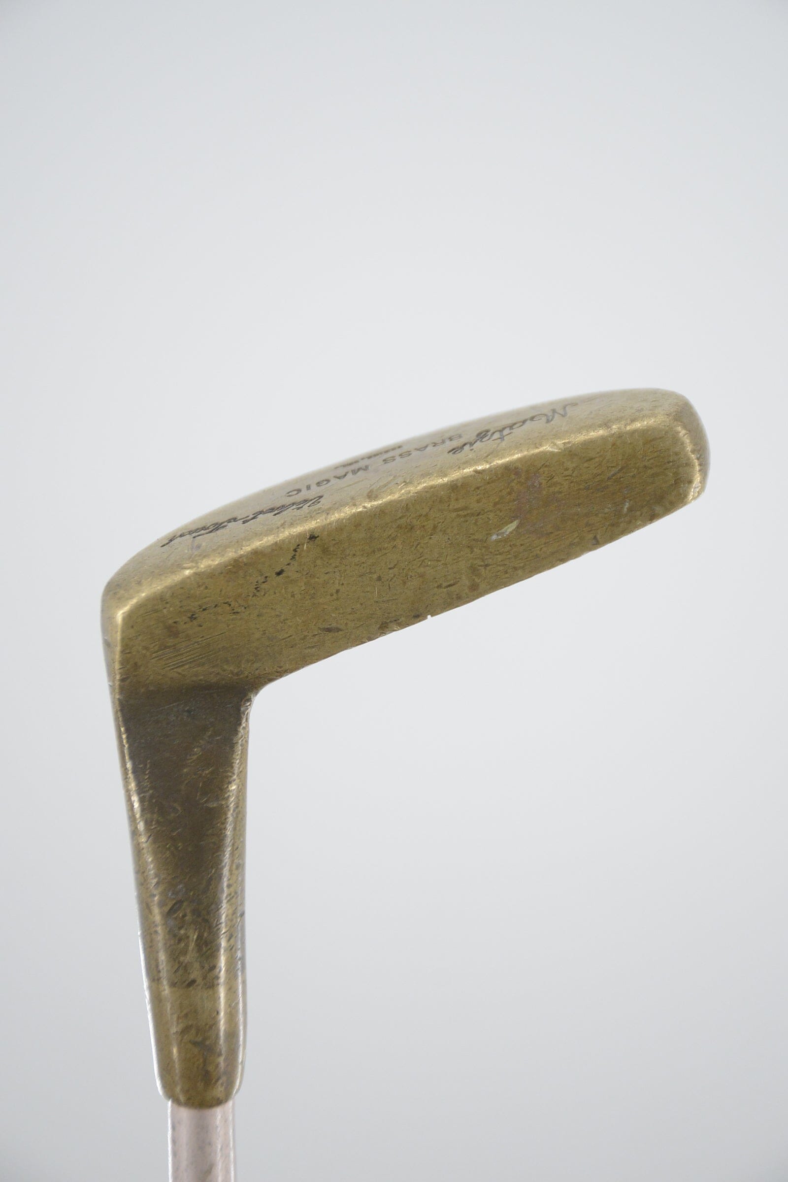 Matzie Brass Magic Putter 35" Golf Clubs GolfRoots 