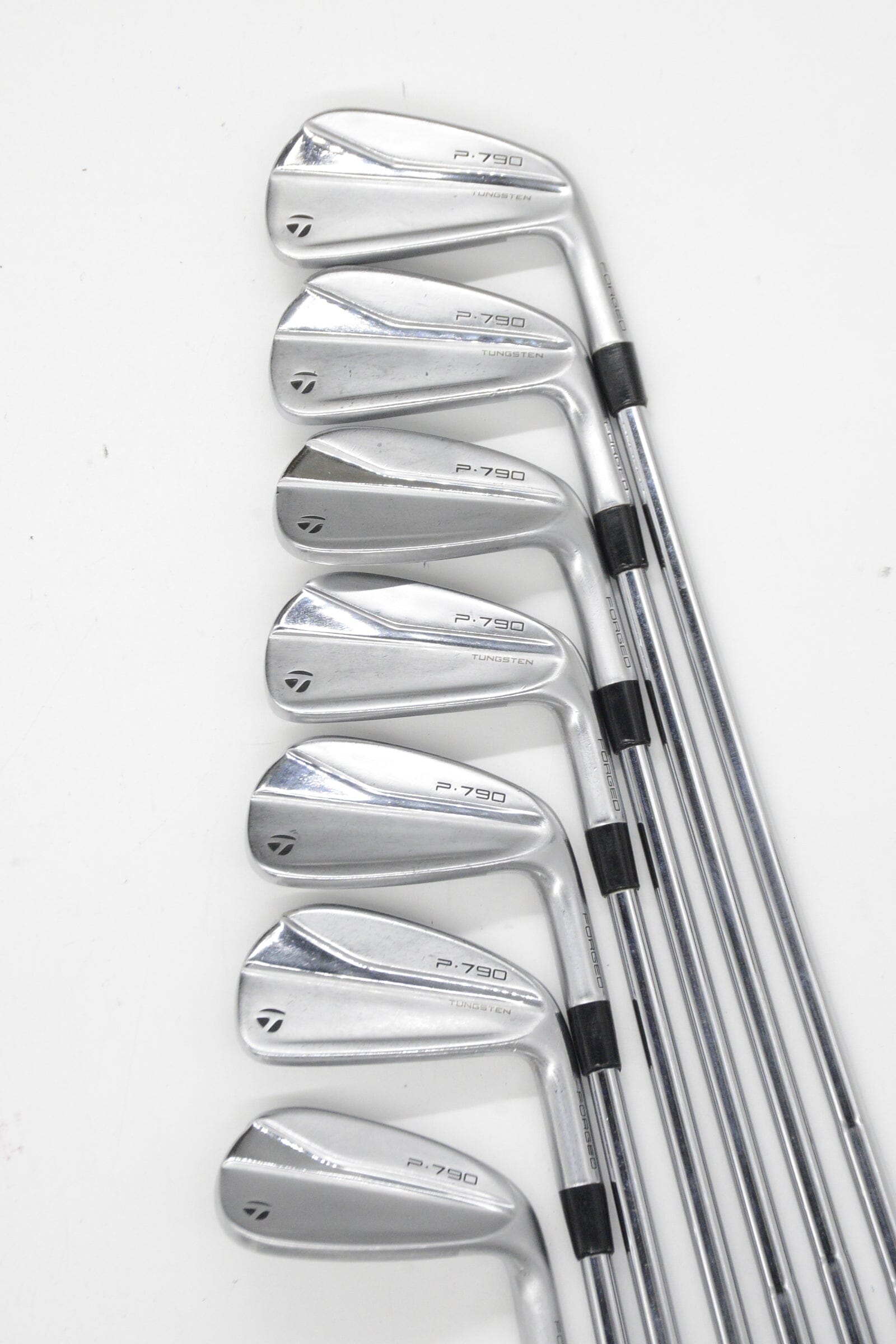 TaylorMade P790 2021 4-PW Iron Set S Flex +1.5" Golf Clubs GolfRoots 