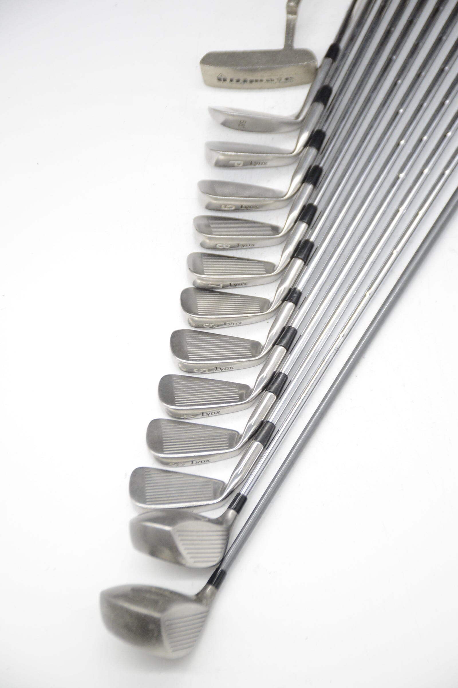 Lynx Parallax Mixed Full Set S Flex -0.25" Golf Clubs GolfRoots 