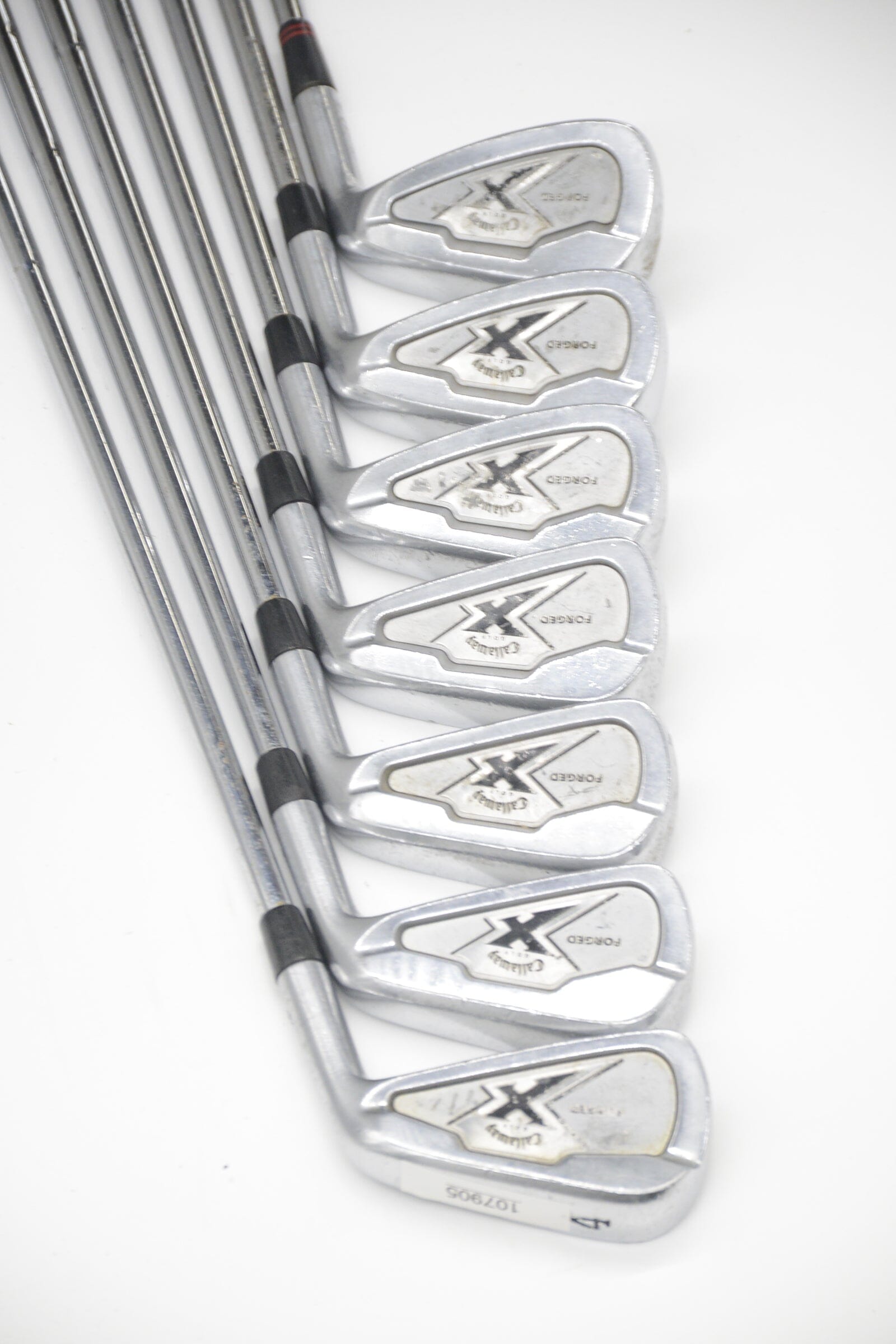 Callaway X Forged 4-PW Iron Set S Flex Std Length Golf Clubs GolfRoots 