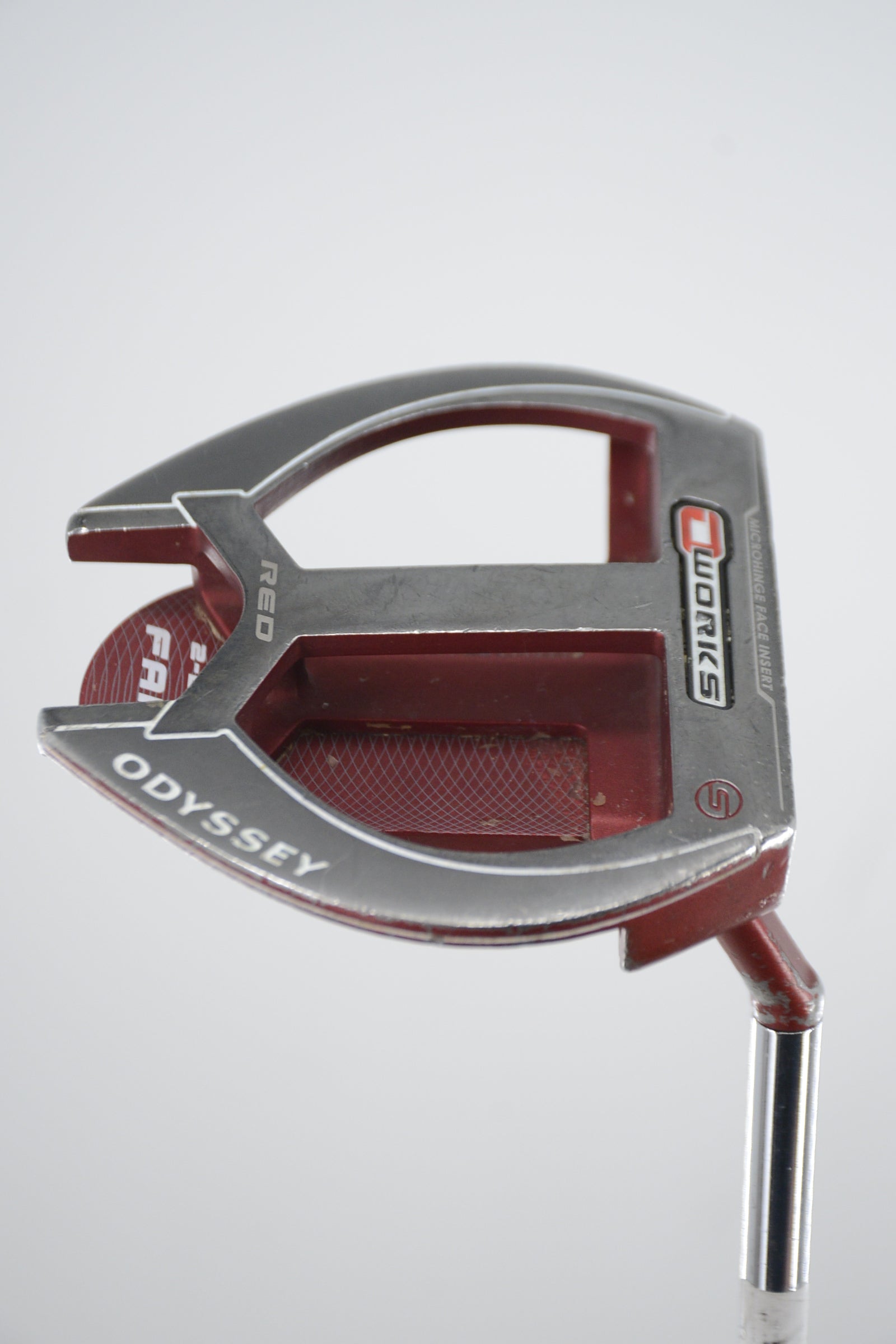 Odyssey O-Works Red LE 2 Ball Fang S Neck Putter 33.75"