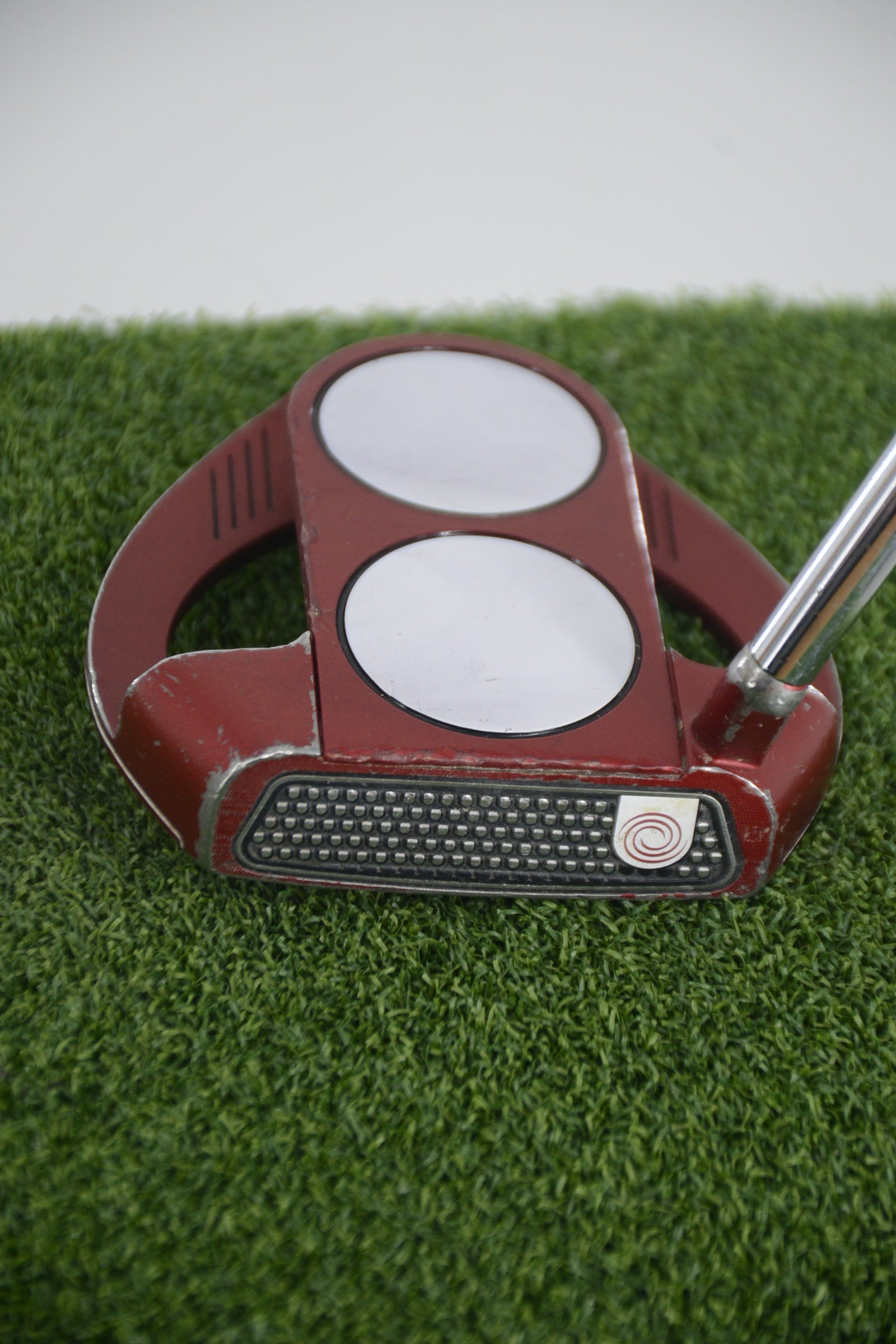 Odyssey O-Works Red LE 2 Ball Fang S Neck Putter 33.75"