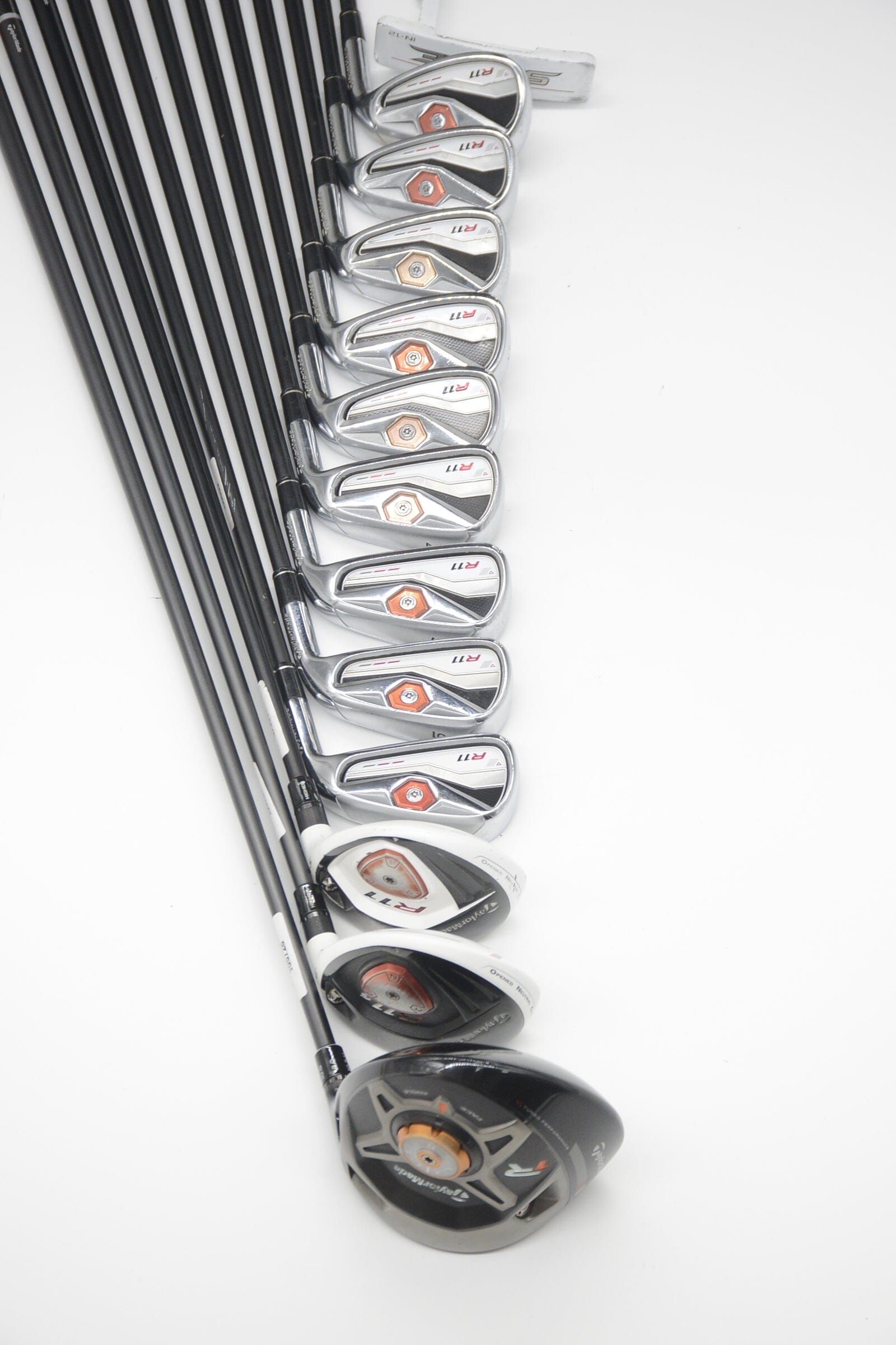 TaylorMade R11 Mixed Full Set R Flex -0.25" Golf Clubs GolfRoots 