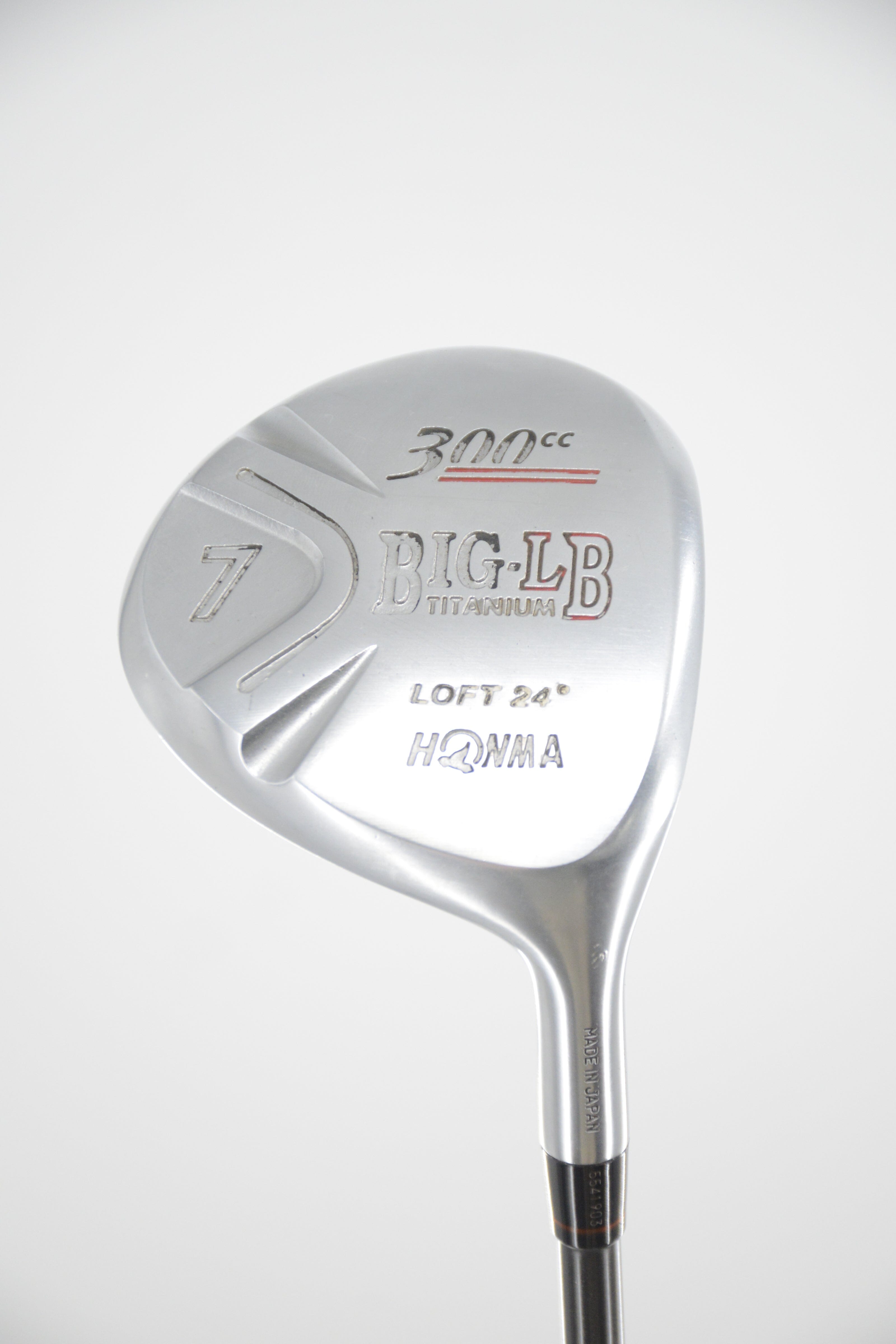 Honma Big-LB Titanium 300cc 7 Wood S Flex 41.75" Golf Clubs GolfRoots 