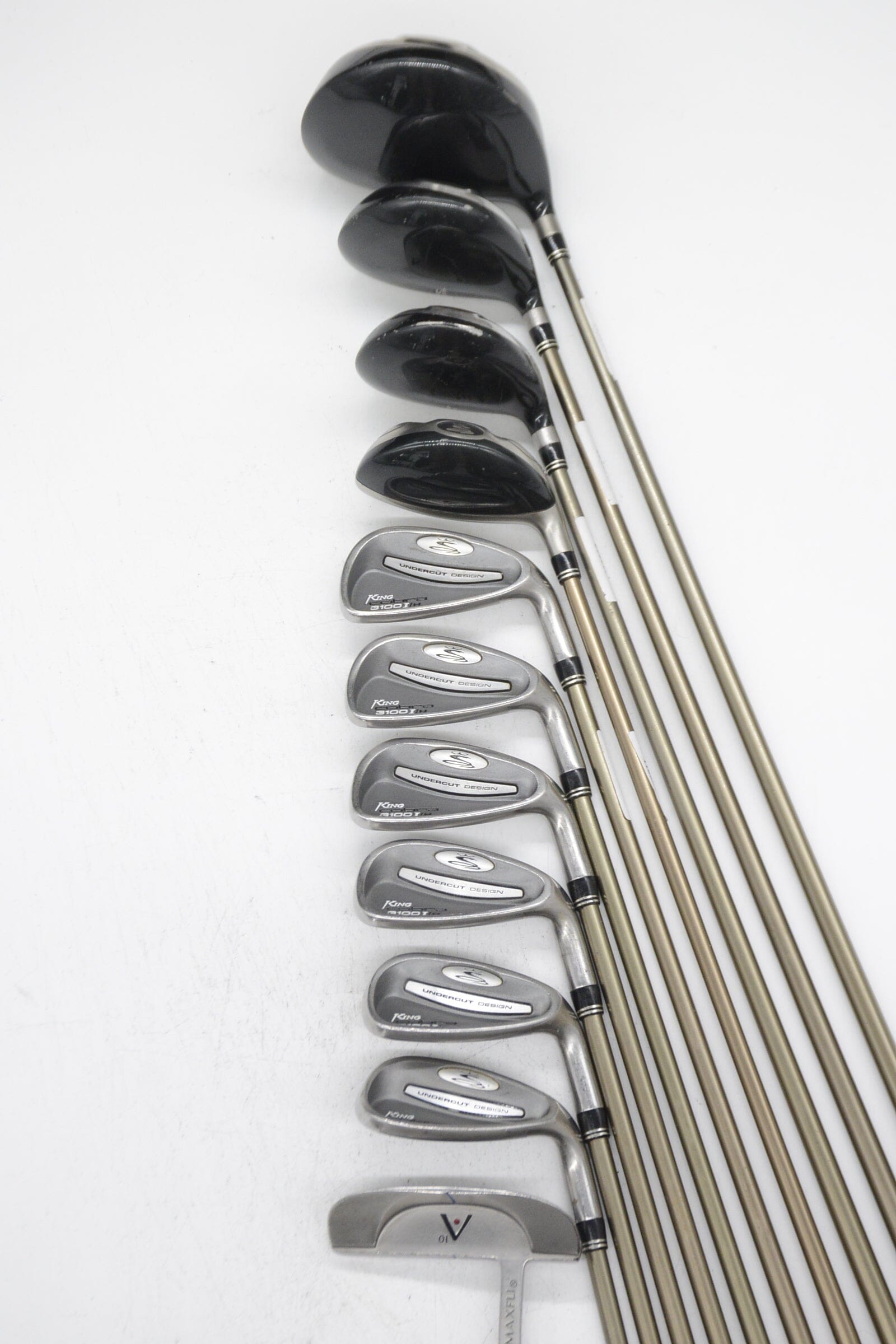 Cobra 3100 I/H Mixed Full Set SR Flex -0.5" Golf Clubs GolfRoots 