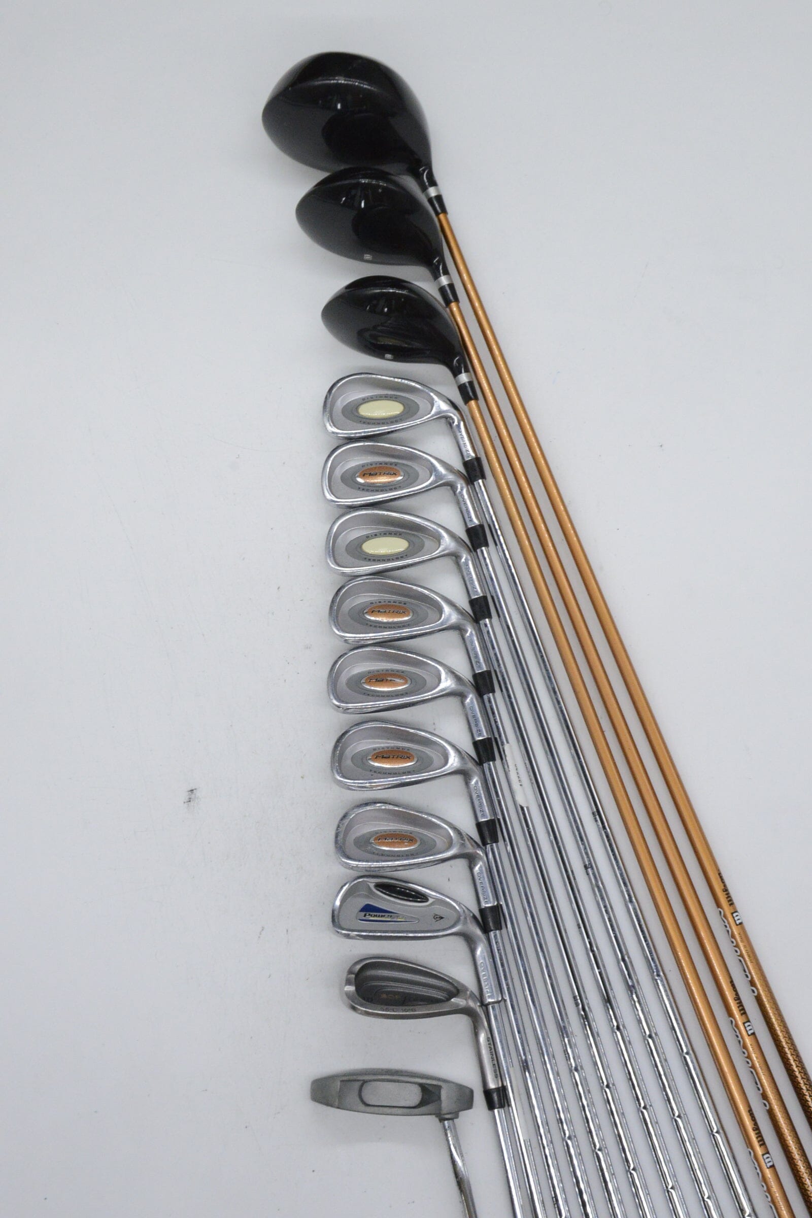 Wilson Matrix Mixed Full Set R Flex -0.25" Golf Clubs GolfRoots 