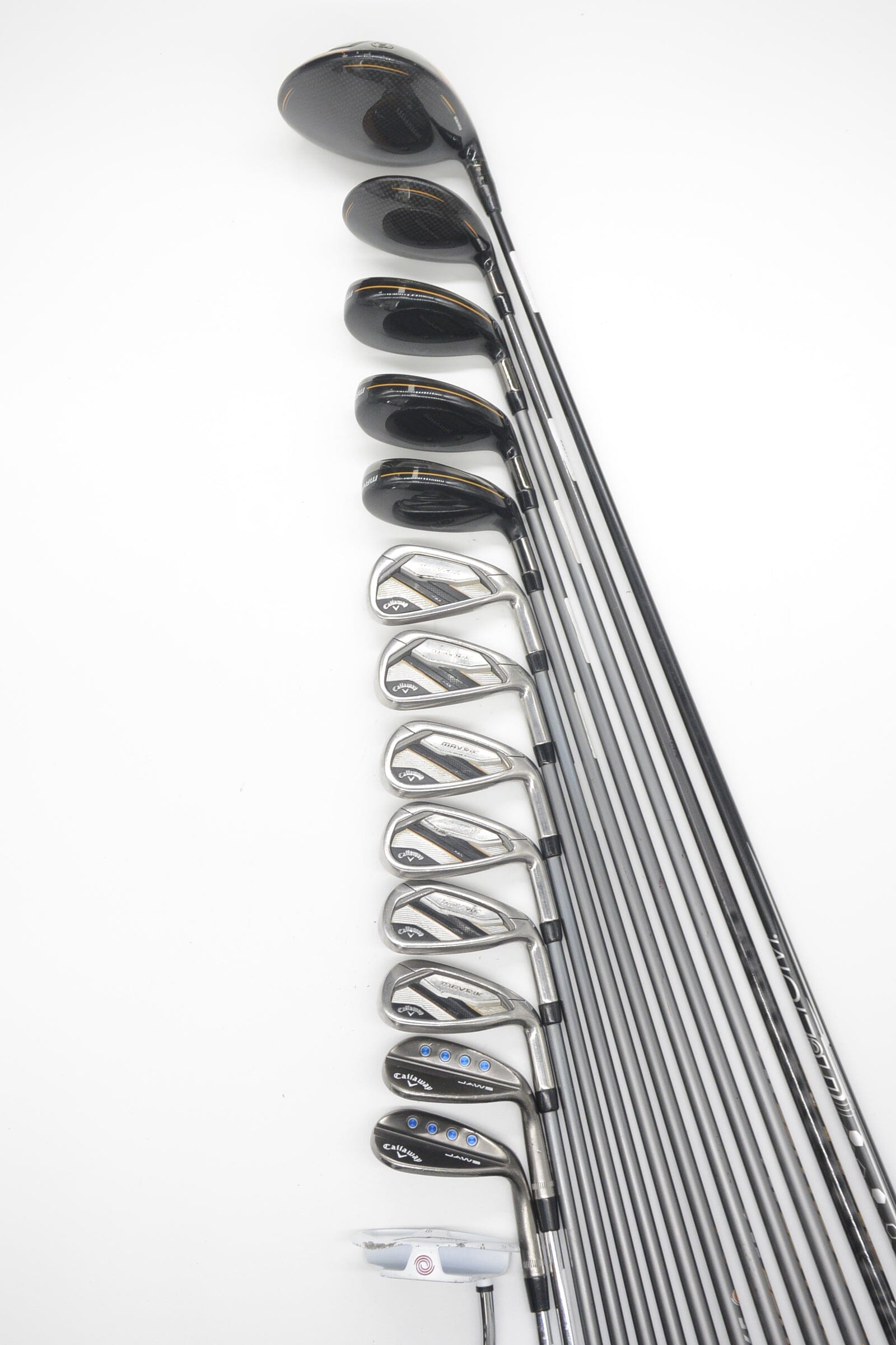 Callaway Mavrik Max Mixed Full Set R Flex -0.5" Golf Clubs GolfRoots 