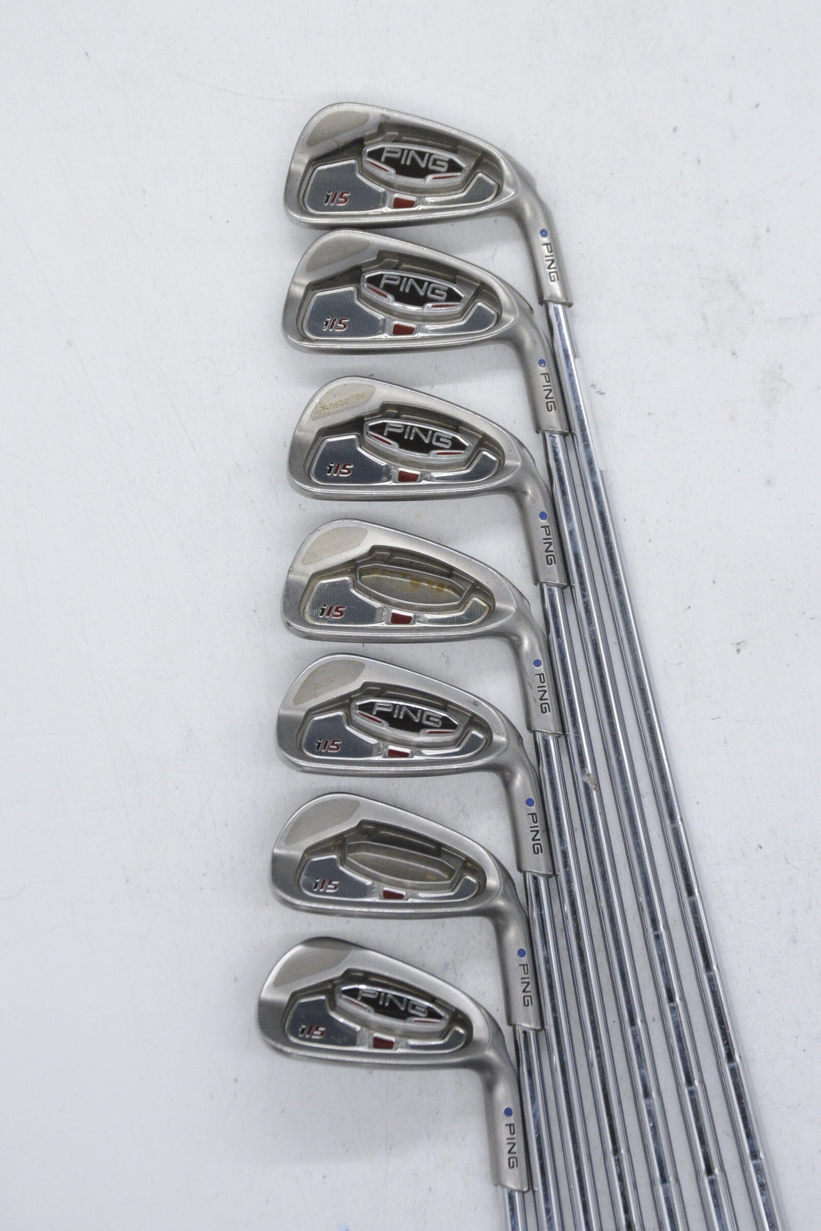 Ping I15 3-PW Iron Set S Flex +0.25" Golf Clubs GolfRoots 