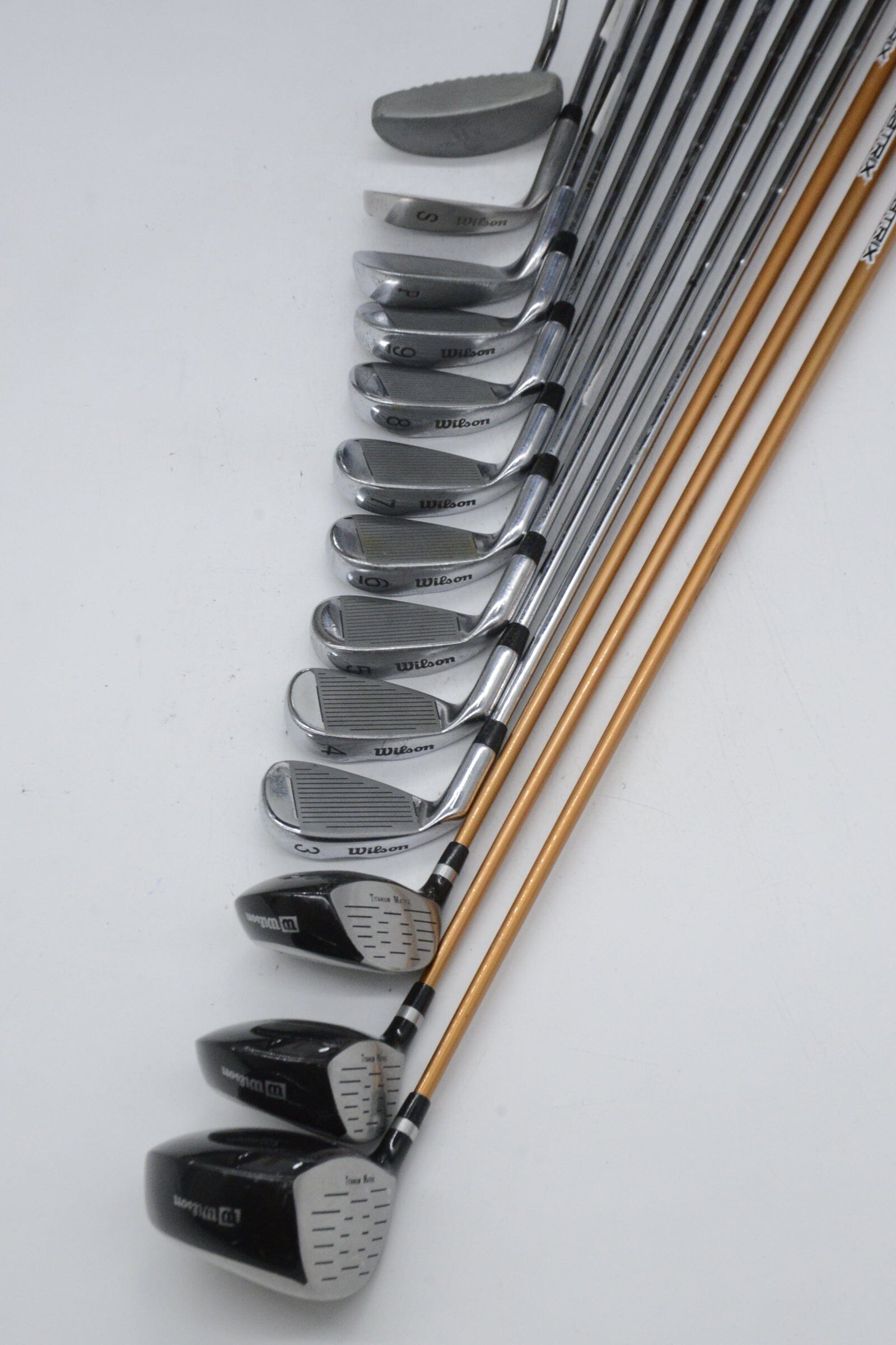 Wilson Matrix Mixed Full Set R Flex -0.25" Golf Clubs GolfRoots 