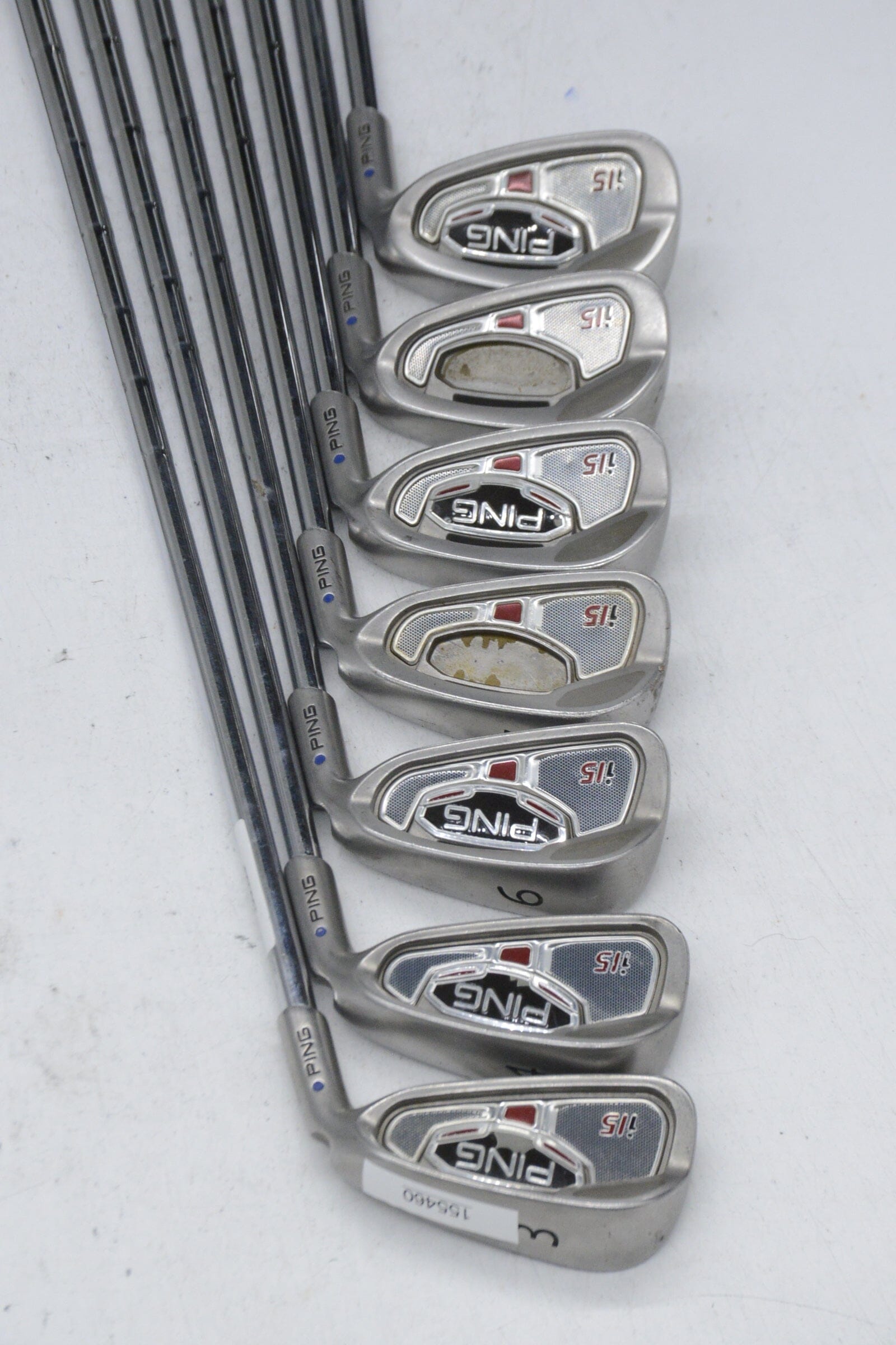 Ping I15 3-PW Iron Set S Flex +0.25" Golf Clubs GolfRoots 