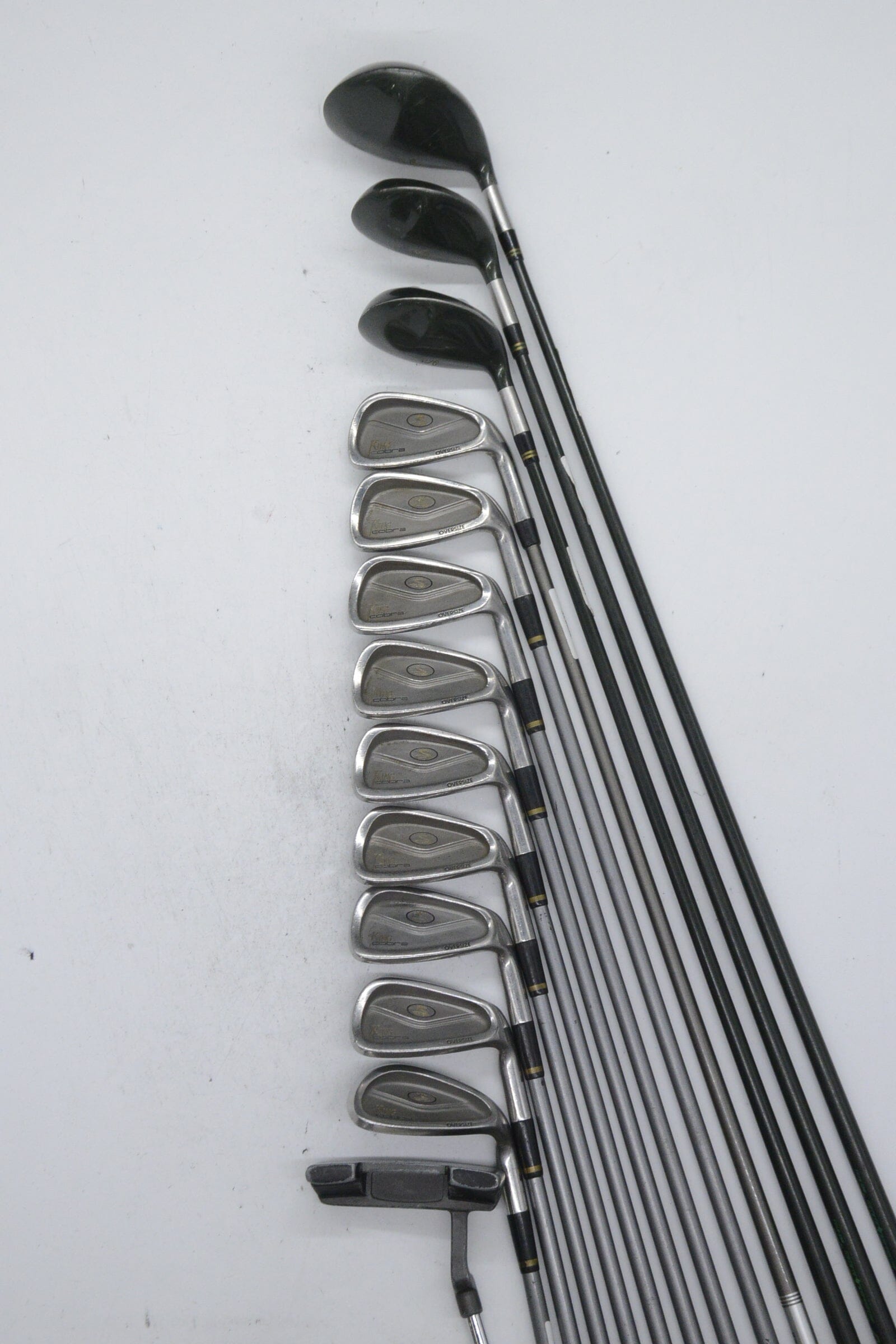Cobra King Cobra Oversize Mixed Full Set R Flex -0.25" Golf Clubs GolfRoots 