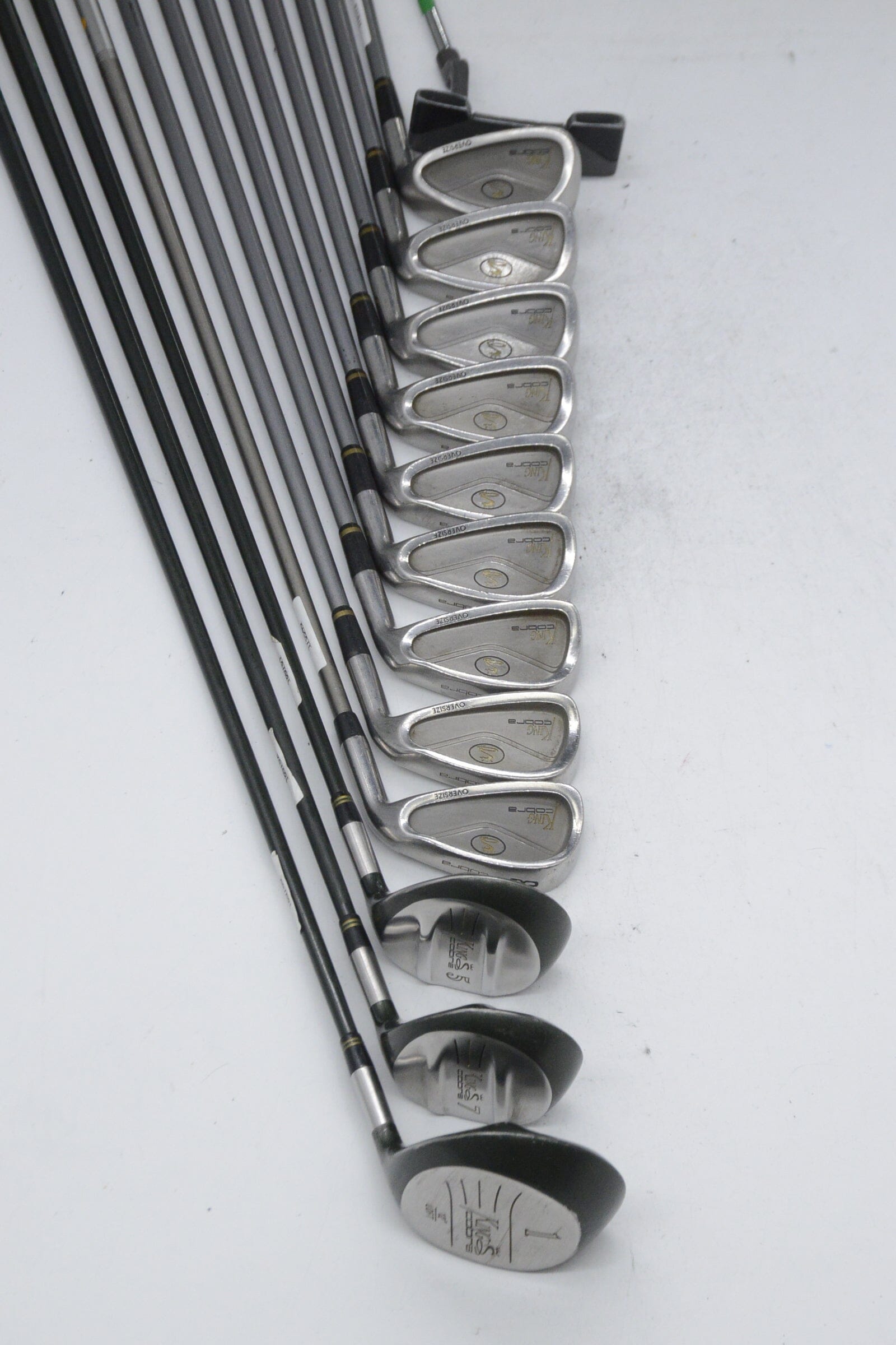 Cobra King Cobra Oversize Mixed Full Set R Flex -0.25" Golf Clubs GolfRoots 