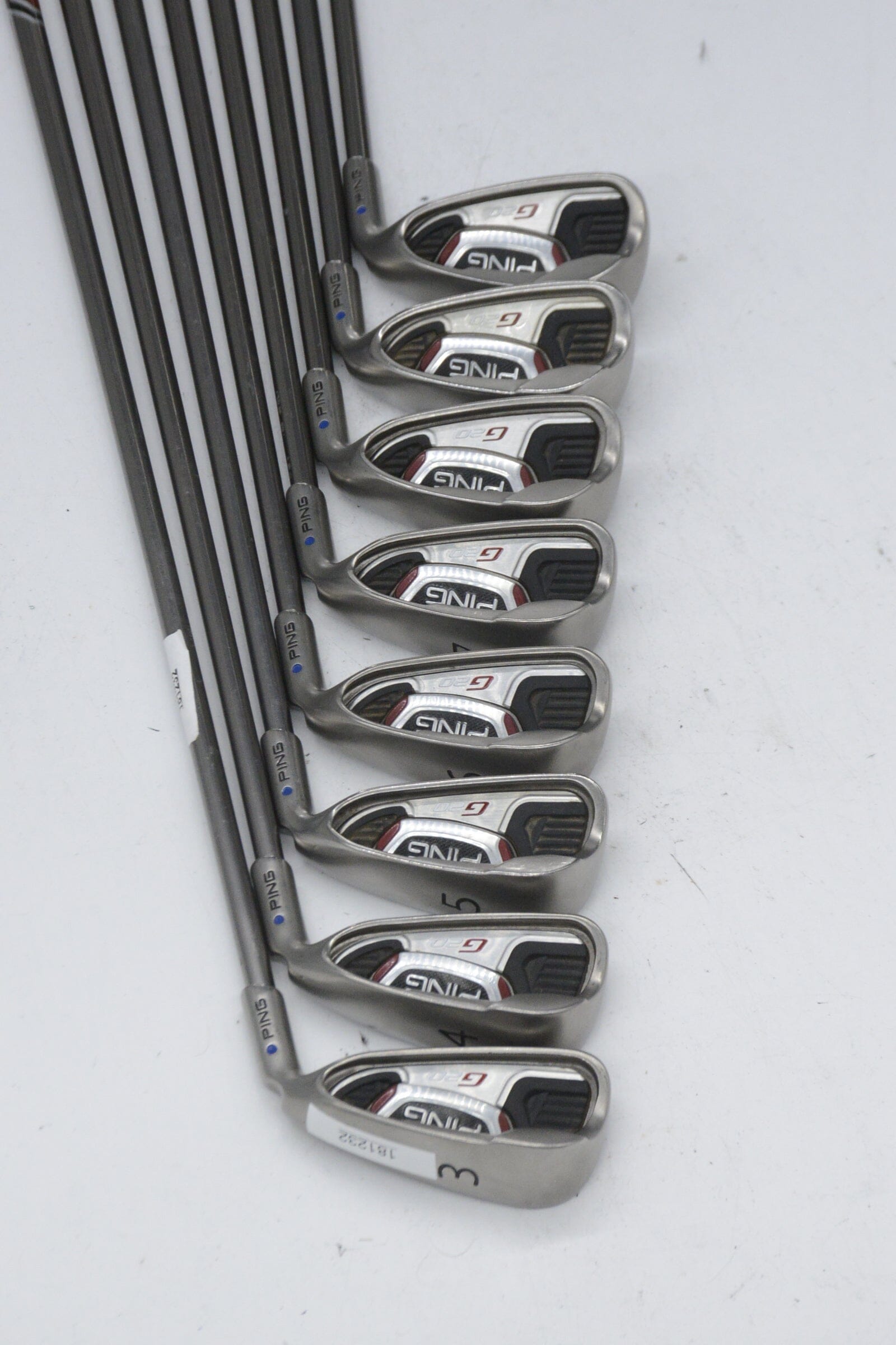 Ping G20 3-PW Iron Set SR Flex -0.5" Golf Clubs GolfRoots 