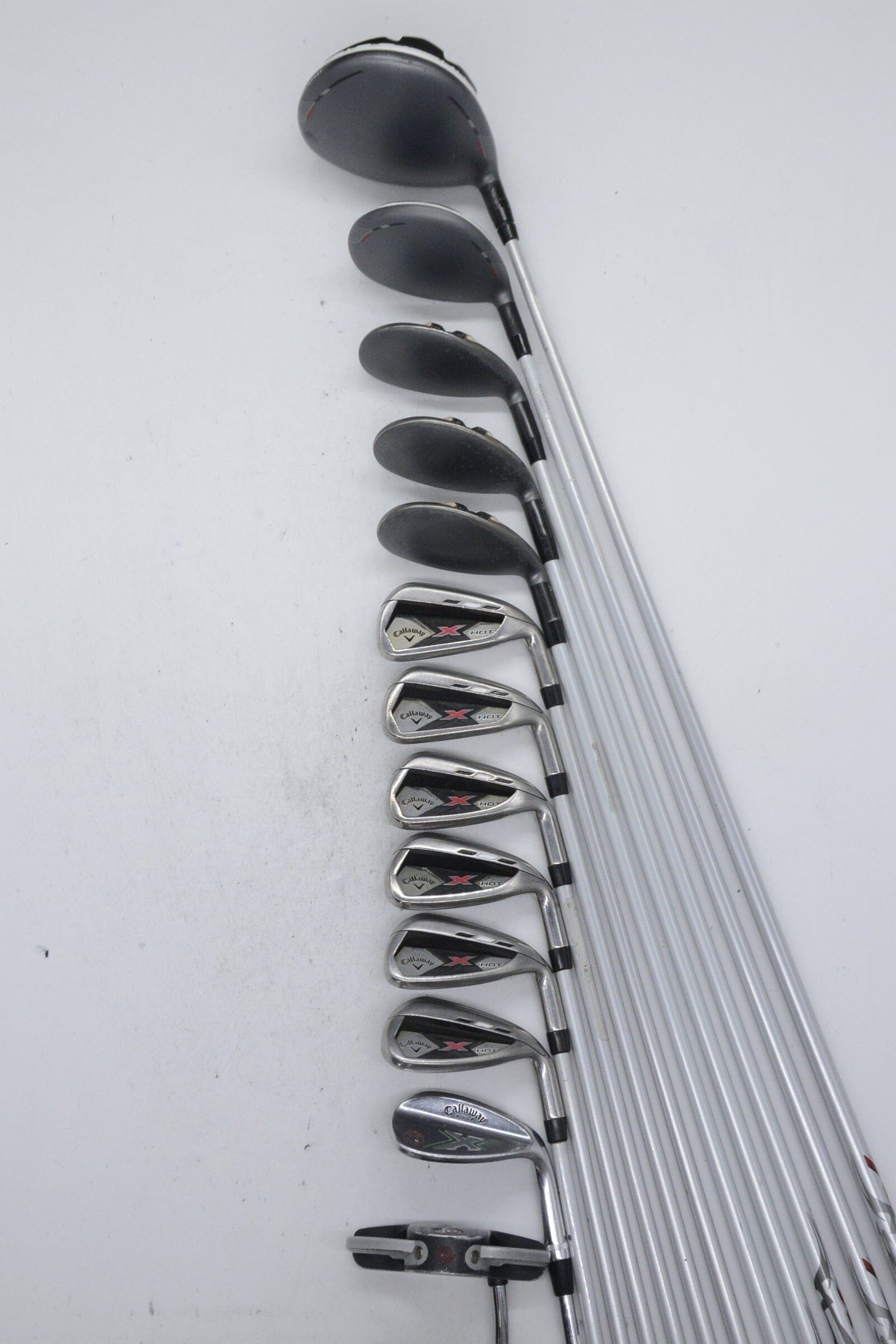 Callaway X Hot Combo Mixed Full Set R Flex -0.25" Golf Clubs GolfRoots 