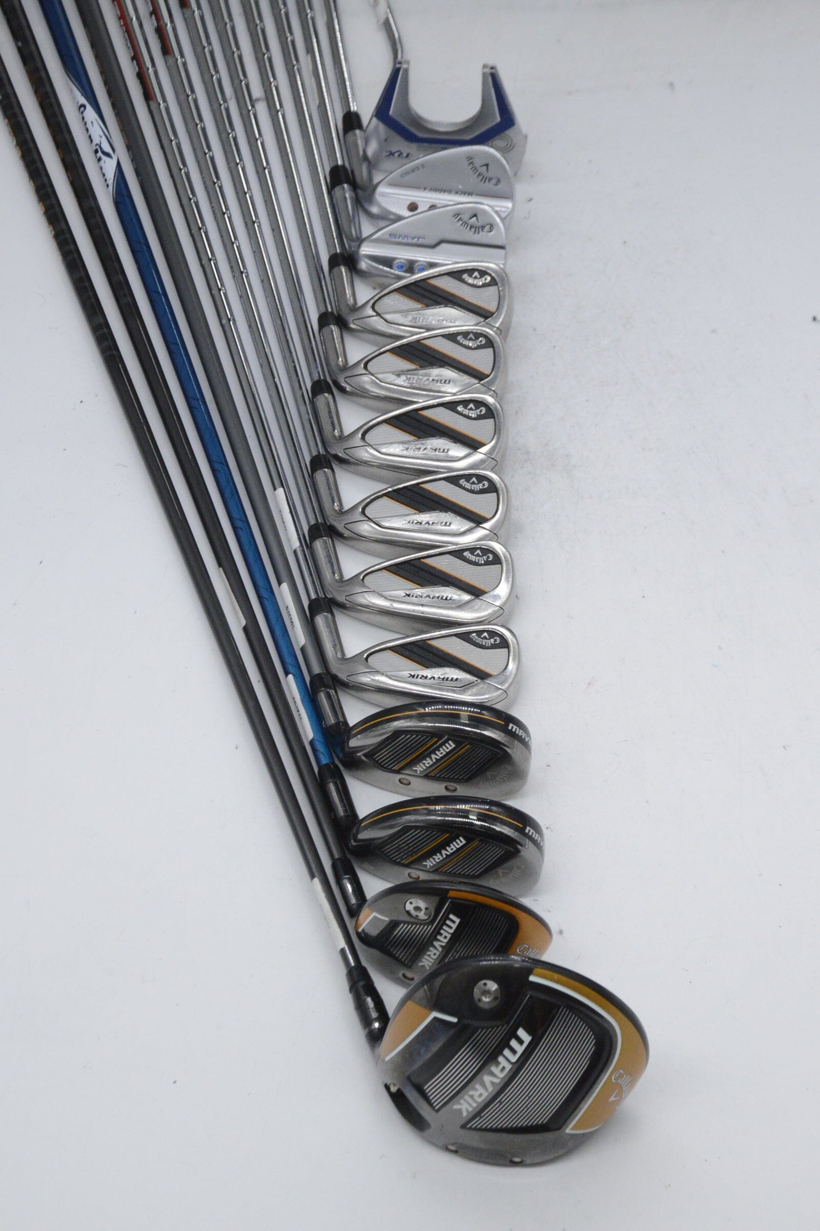 Callaway Mavrik Mixed Full Set S Flex +0.25" Golf Clubs GolfRoots 