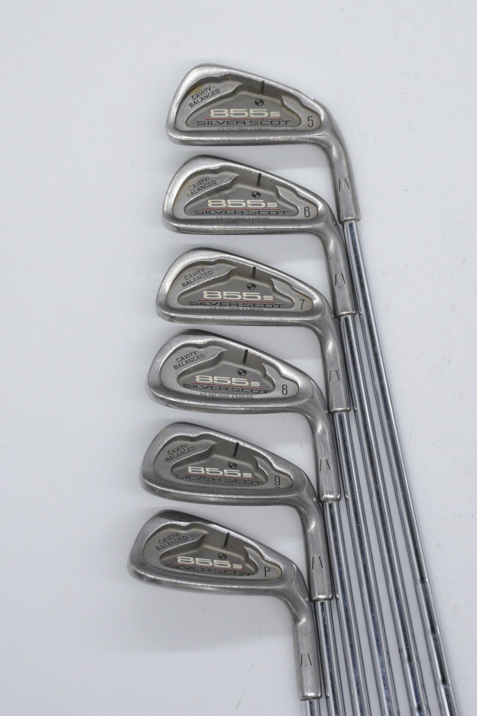 Tommy Armour 855S Silver Scot 5-PW Iron Set S Flex Std Length Golf Clubs GolfRoots 
