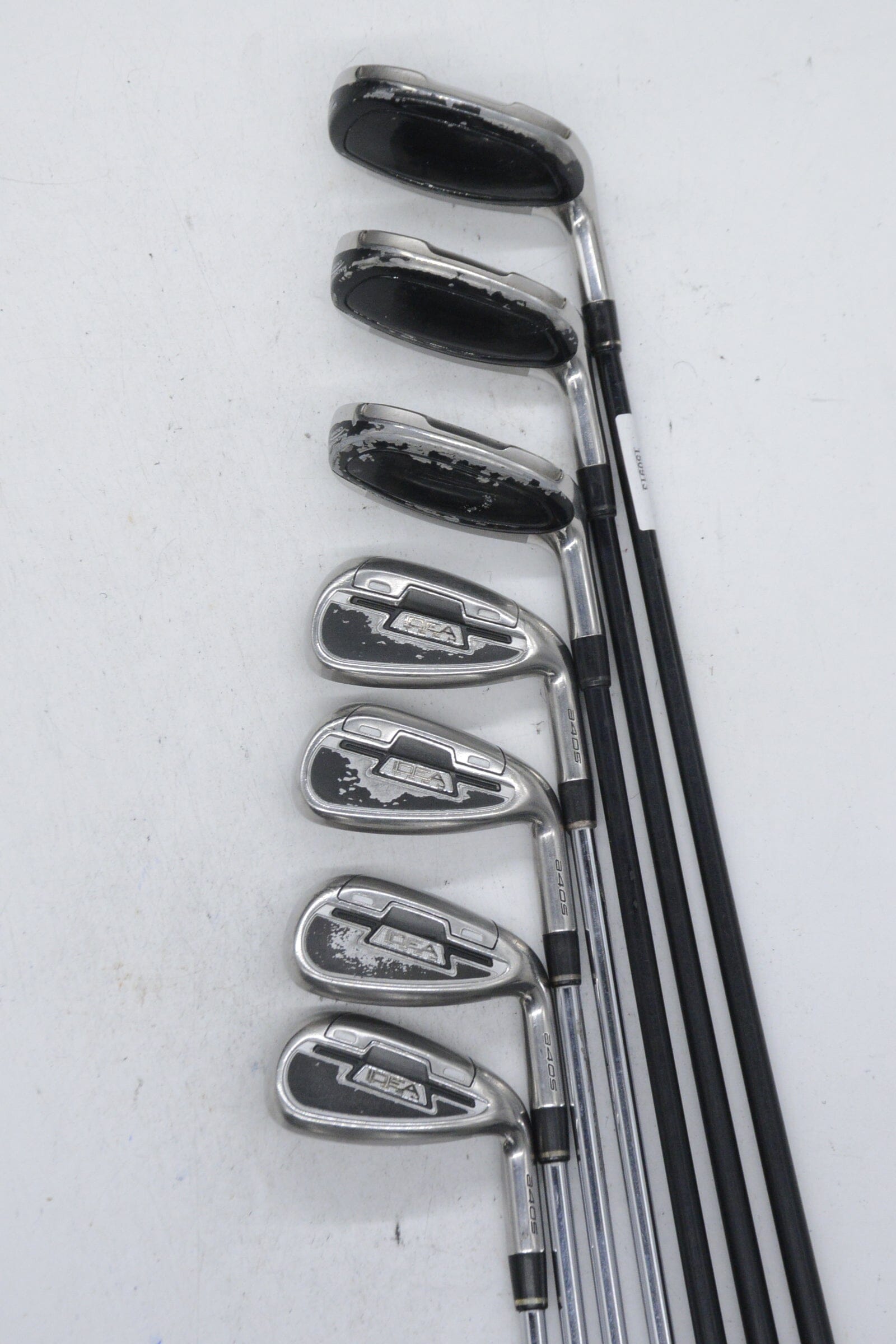 Adams Idea Tech A4Os 3-9 Iron Set R Flex +0.5" Golf Clubs GolfRoots 