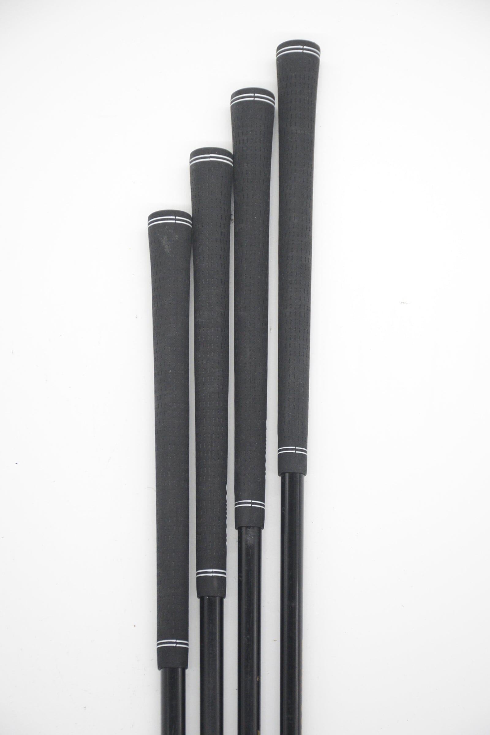 Master Grip Black Steel 3W, 5W, 7W, 9W Wood Set R Flex Golf Clubs GolfRoots 