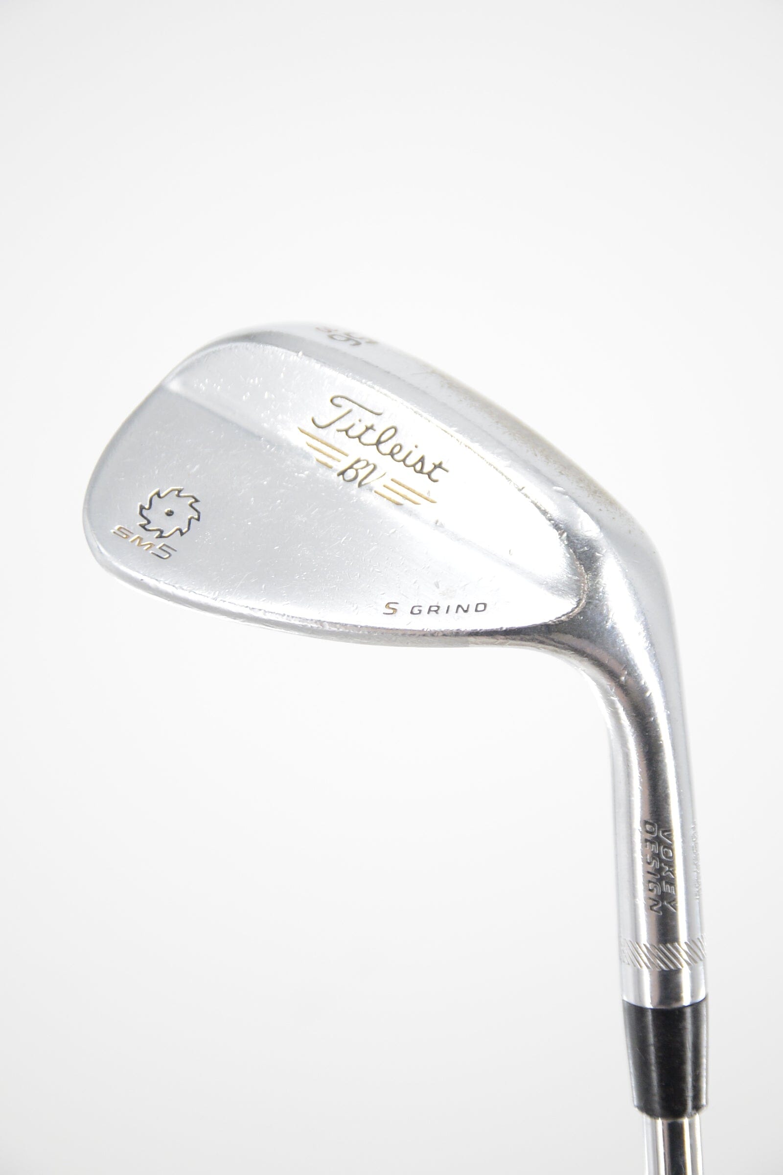Titleist Vokey SM5 Tour Chrome 56 Degree Wedge S Flex 35.5" Golf Clubs GolfRoots 