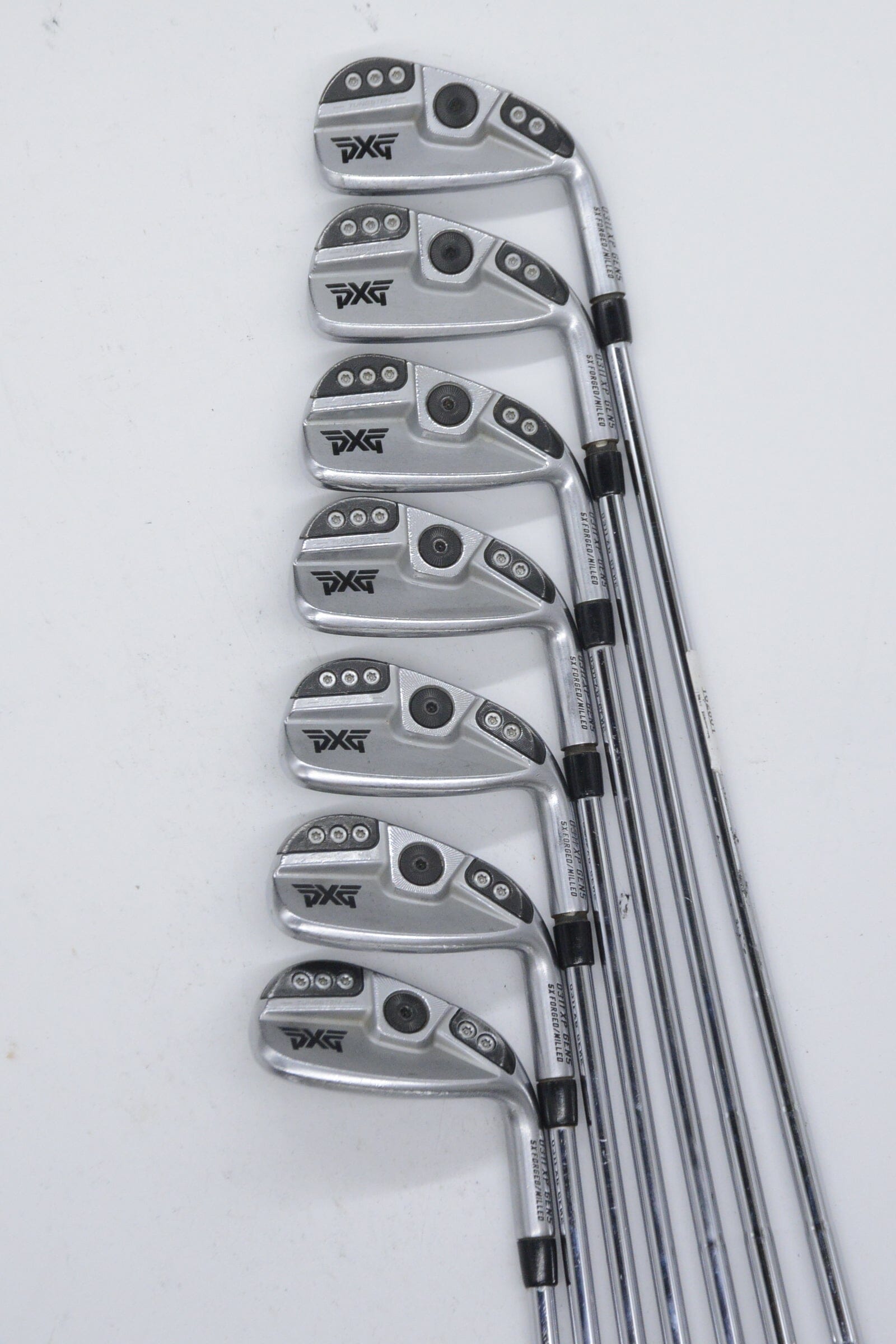 PXG 0311XP Gen 5 5-GW Iron Set S Flex +0.25" Golf Clubs GolfRoots 