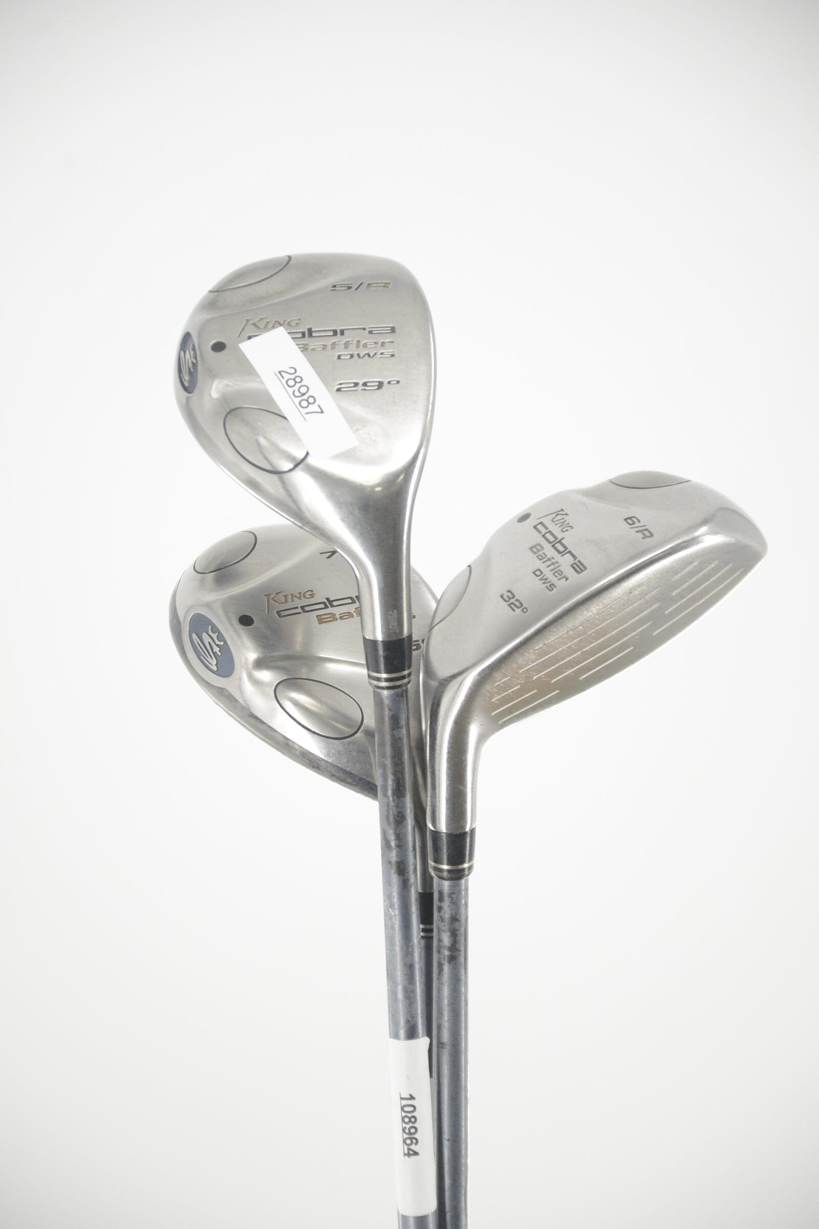 Women's Cobra Baffler DWS 5H, 6H, 7H Hybrid Set W Flex Golf Clubs GolfRoots 