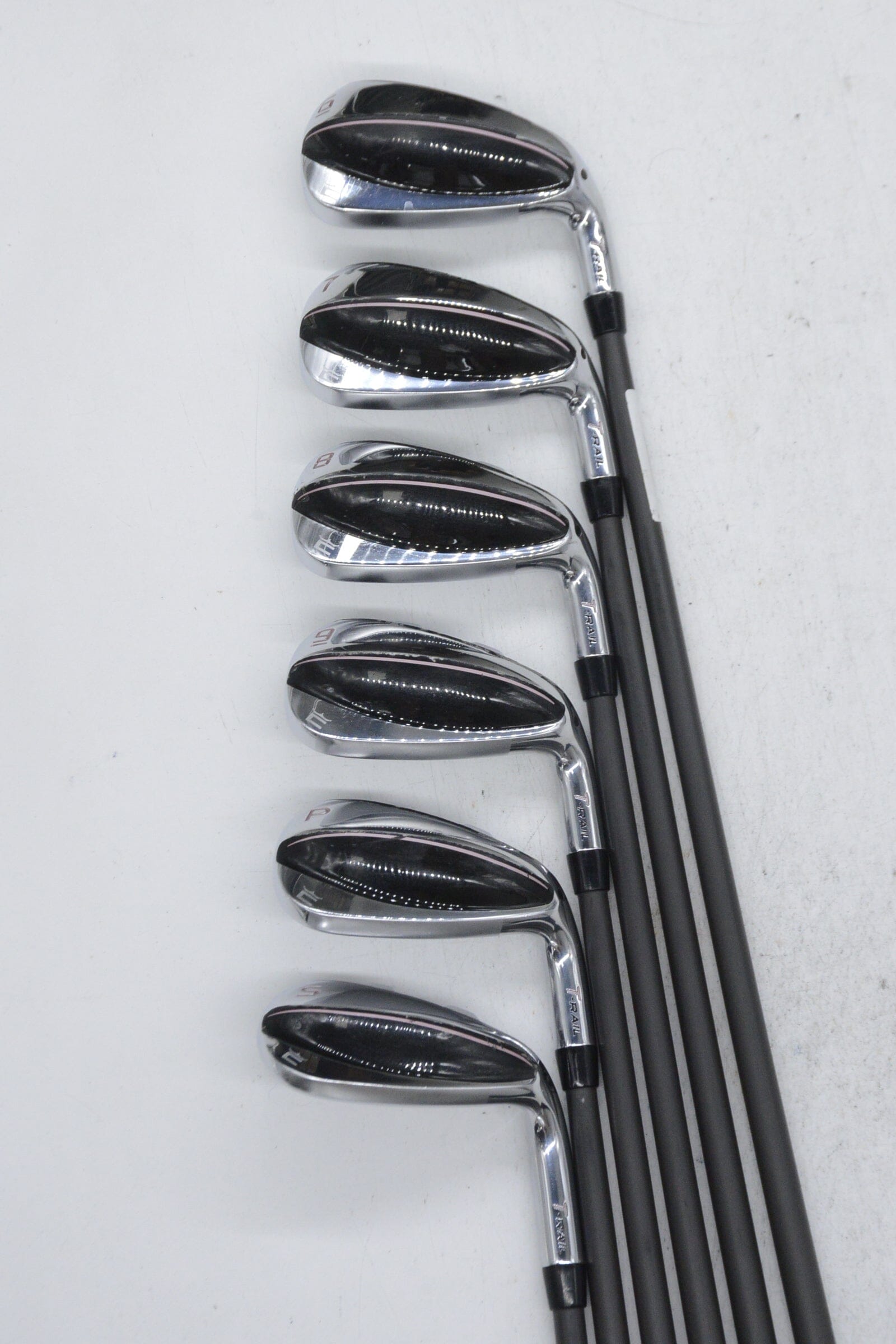 Cobra T Rail 2023 6-PW, SW Iron Set SR Flex Std Length Golf Clubs GolfRoots 