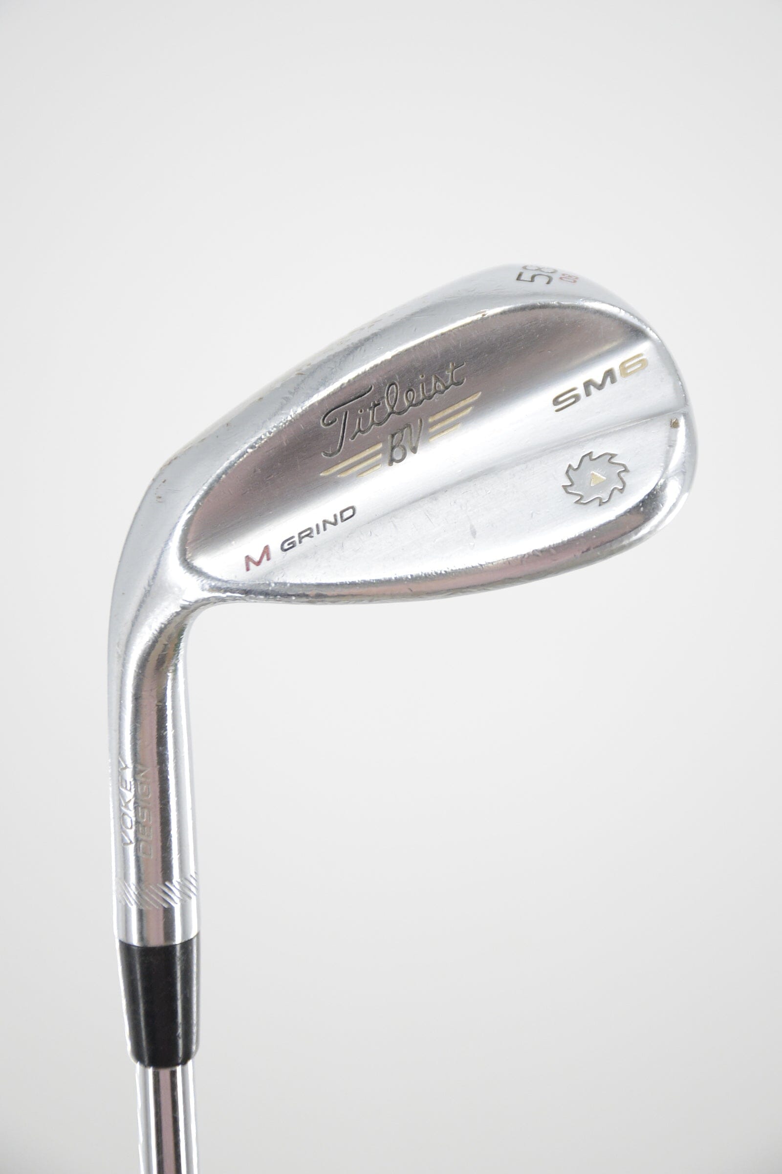 Lefty Titleist Vokey SM6 Tour Chrome 58 Degree Wedge Wedge Flex 35.5"