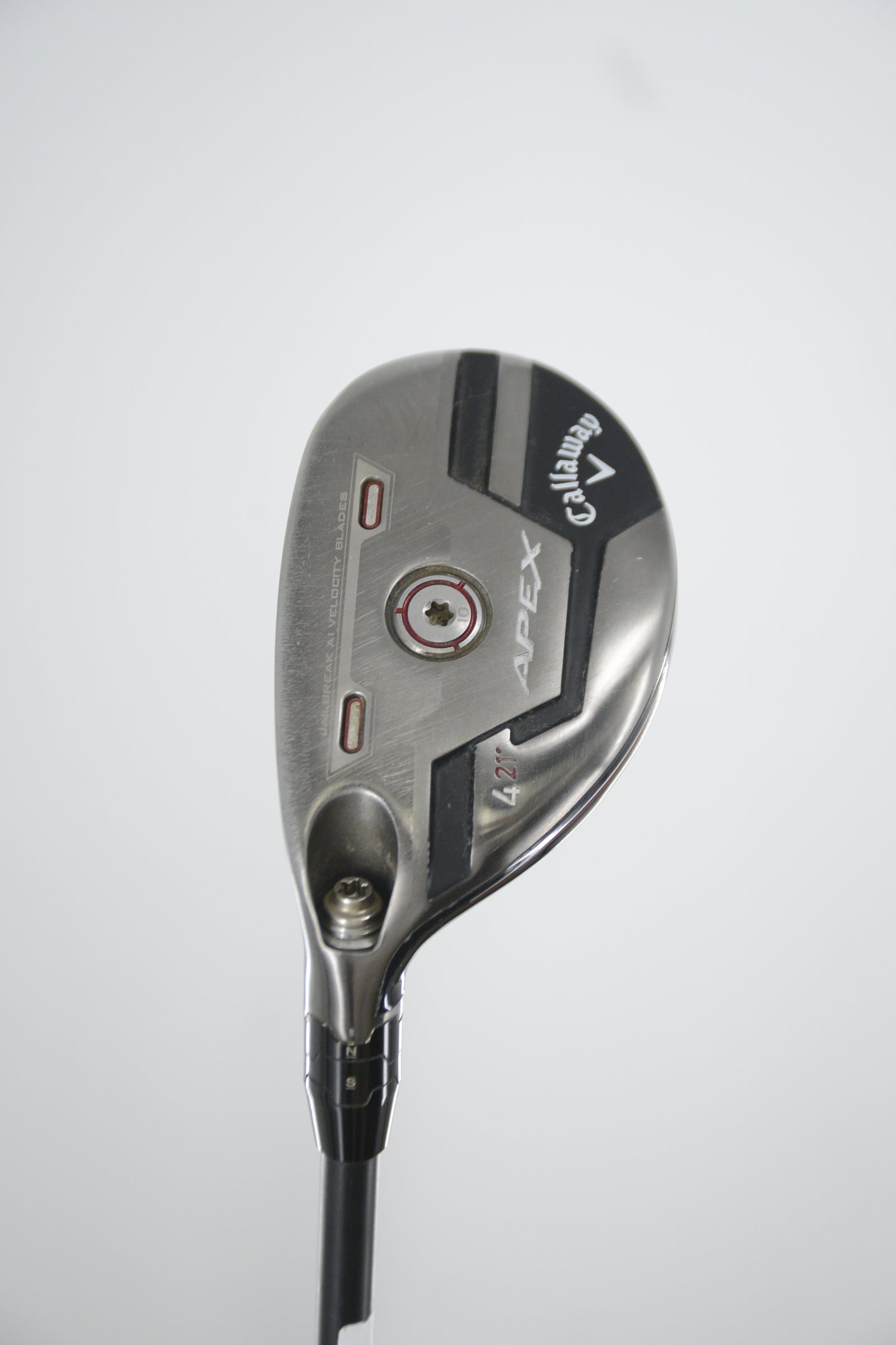 Lefty Callaway Apex 21 4 Hybrid S Flex 39.5"