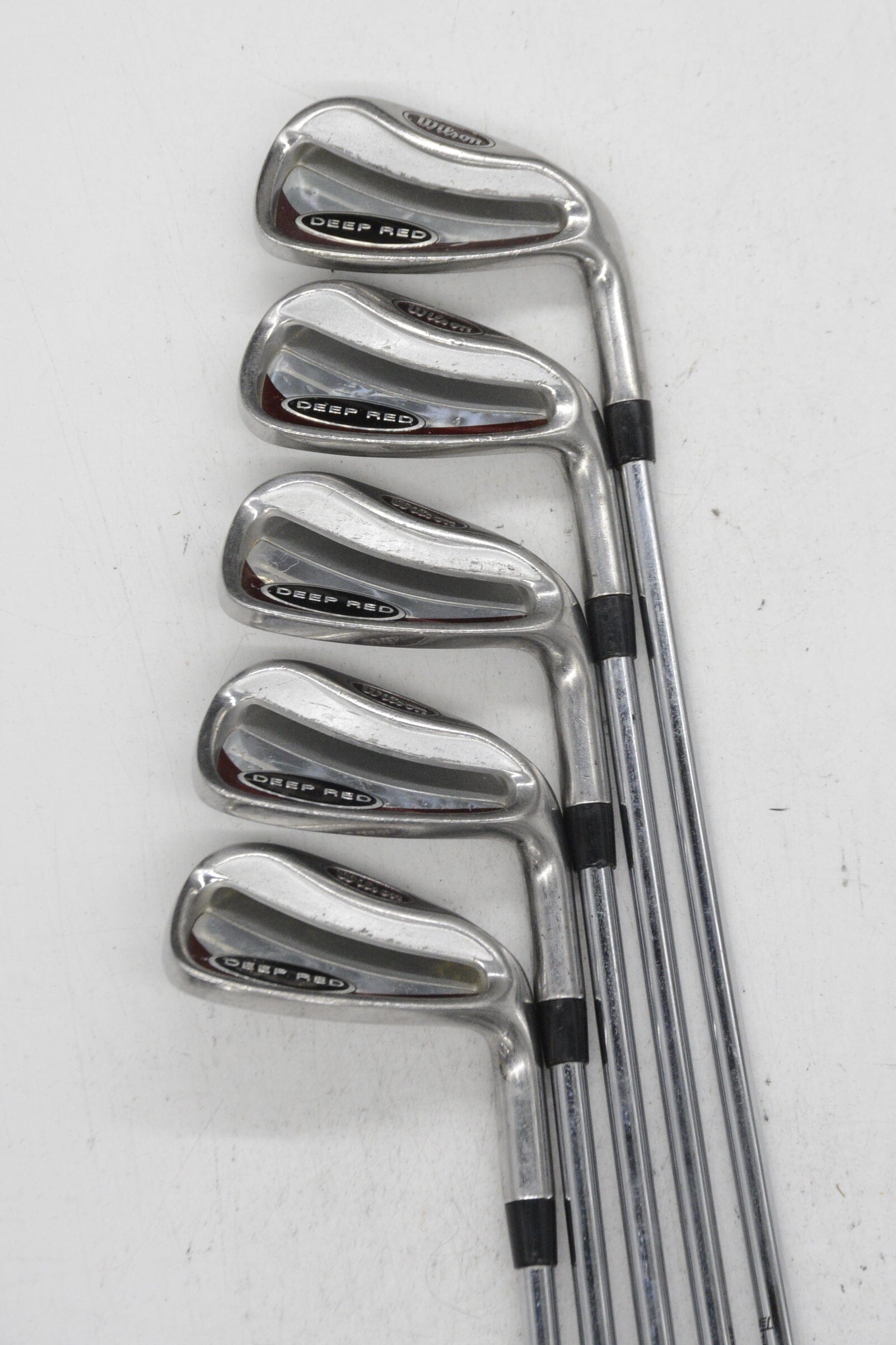 Wilson Deep Red 5-6, 8-PW Iron Set S Flex -0.75" Golf Clubs GolfRoots 