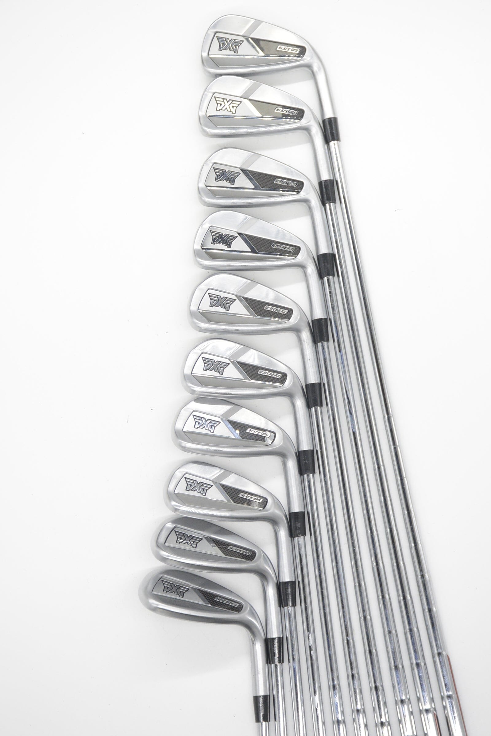 PXG Black Ops 4-LW Iron Set S Flex Std Length Golf Clubs GolfRoots 