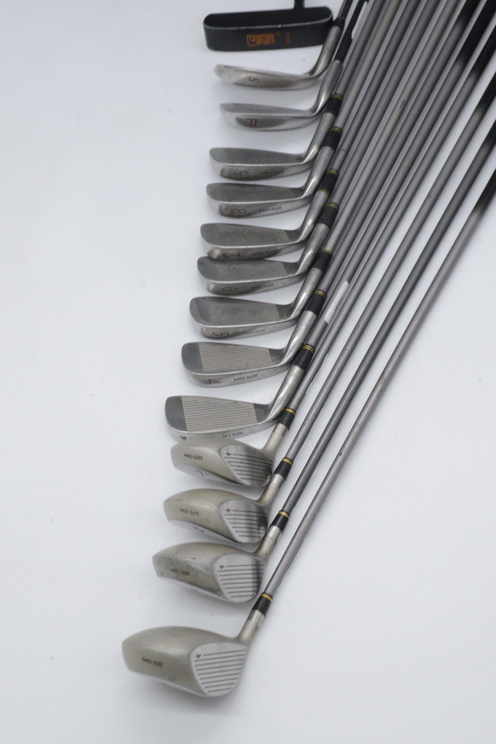 Senior Classic Midsize Mixed Full Set SR Flex -0.5" Golf Clubs GolfRoots 