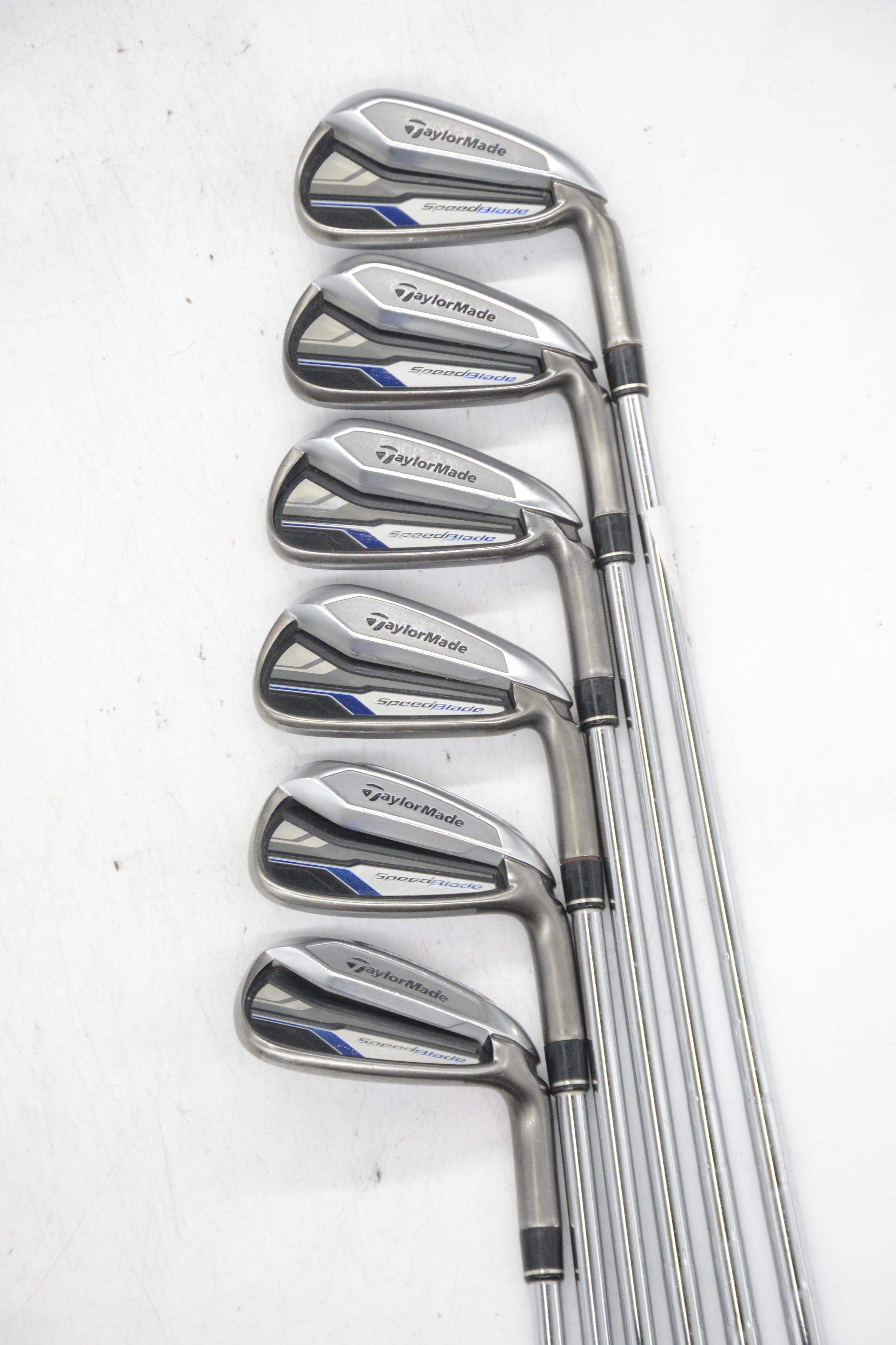 TaylorMade Speedblade 4-8, PW Iron Set R Flex Std Length Golf Clubs GolfRoots 