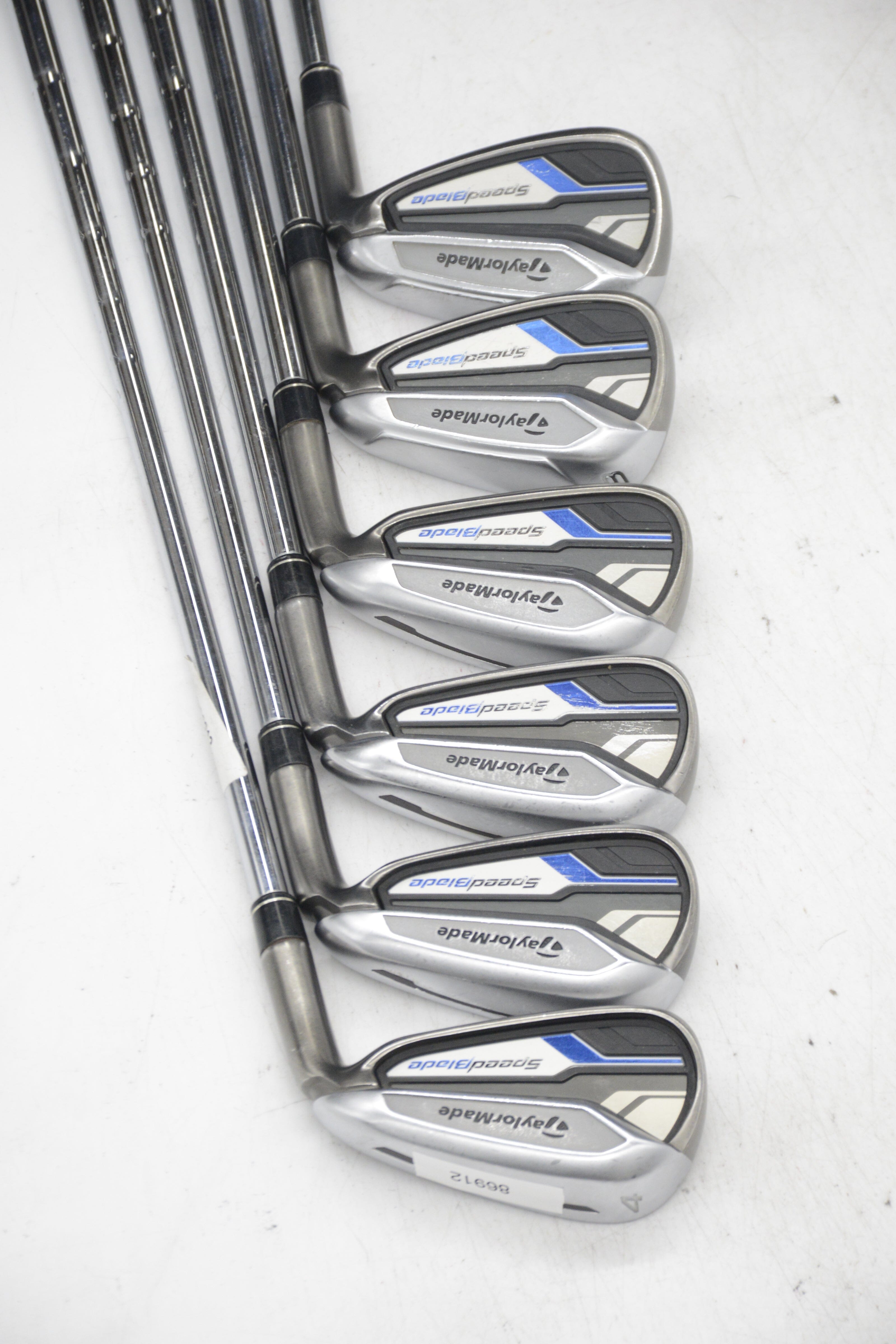 TaylorMade Speedblade 4-8, PW Iron Set R Flex Std Length Golf Clubs GolfRoots 