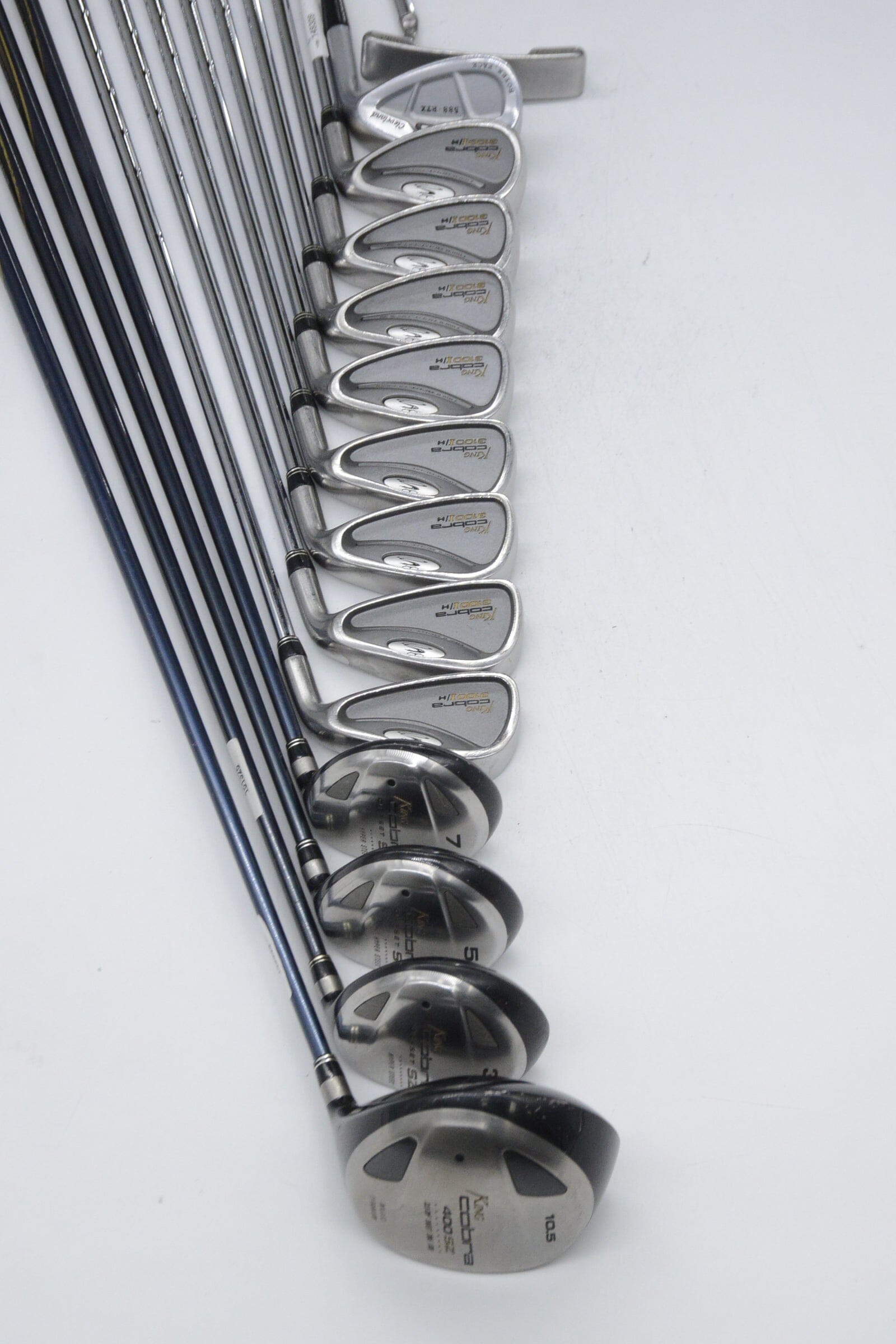 Cobra 3100 I/H Mixed Full Set R Flex Std Length Golf Clubs GolfRoots 