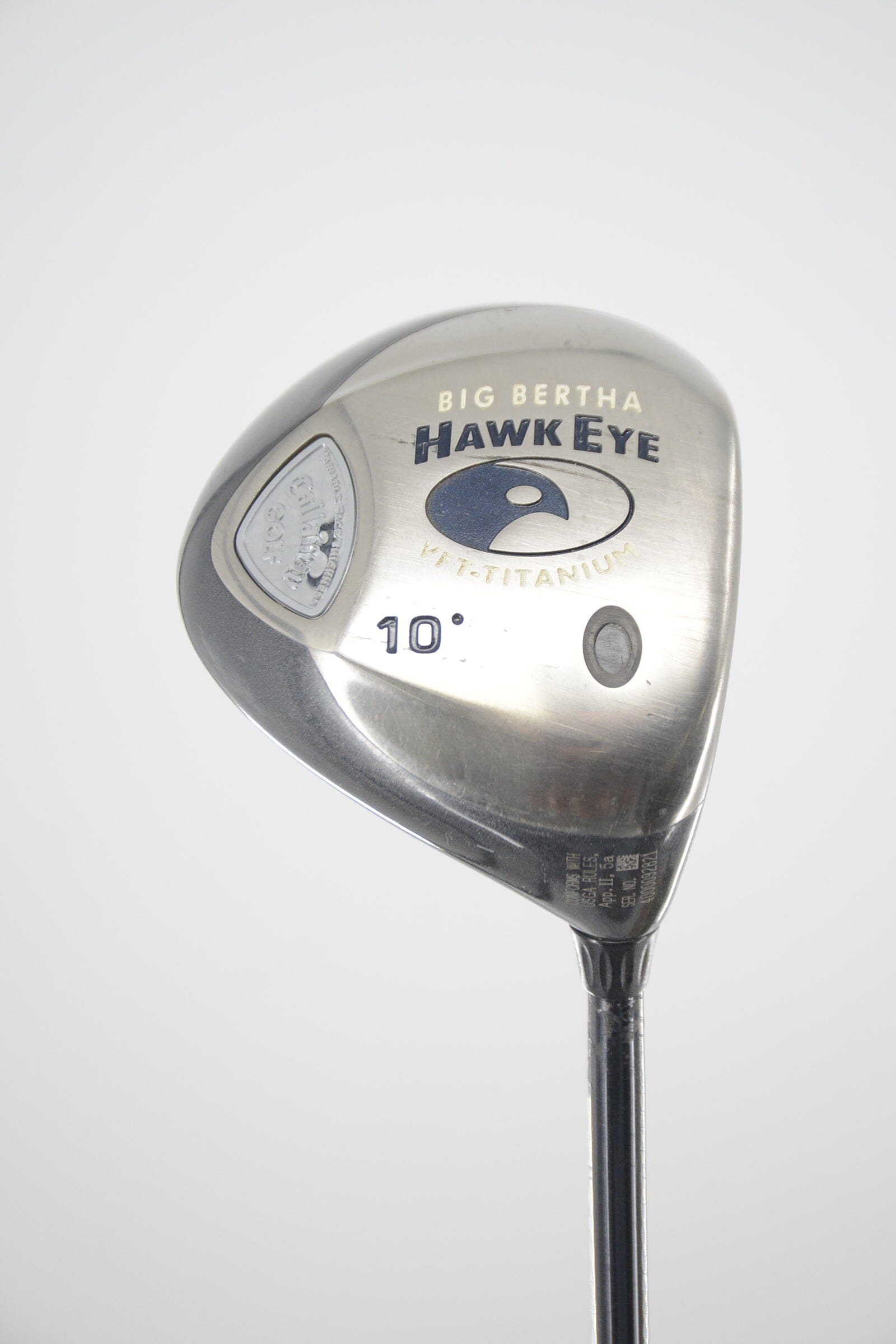 Callaway Hawk Eye VFT Titanium 10 Degree Driver R Flex 44.75" Golf Clubs GolfRoots 