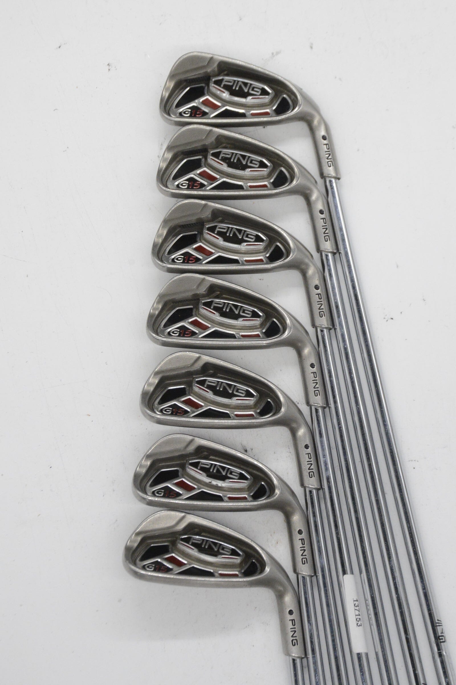 Ping G15 4-PW Iron Set R Flex Std Length Golf Clubs GolfRoots 