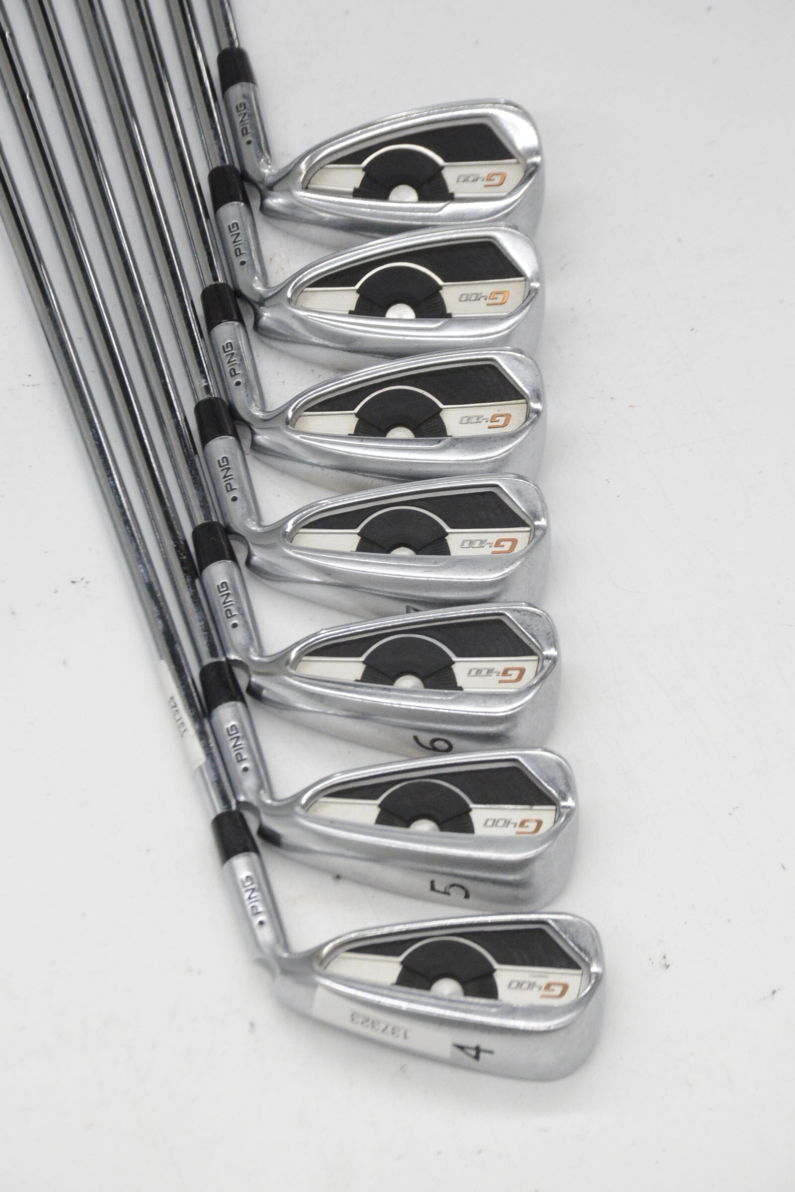 Ping G400 4-PW Iron Set S Flex +0.5" Golf Clubs GolfRoots 