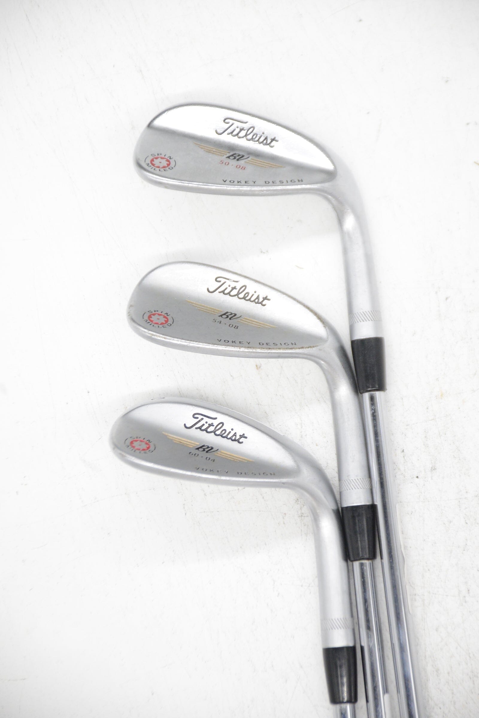 Titleist Vokey Spin Milled 50, 54, 60 Degree Wedge Set Wedge Flex
