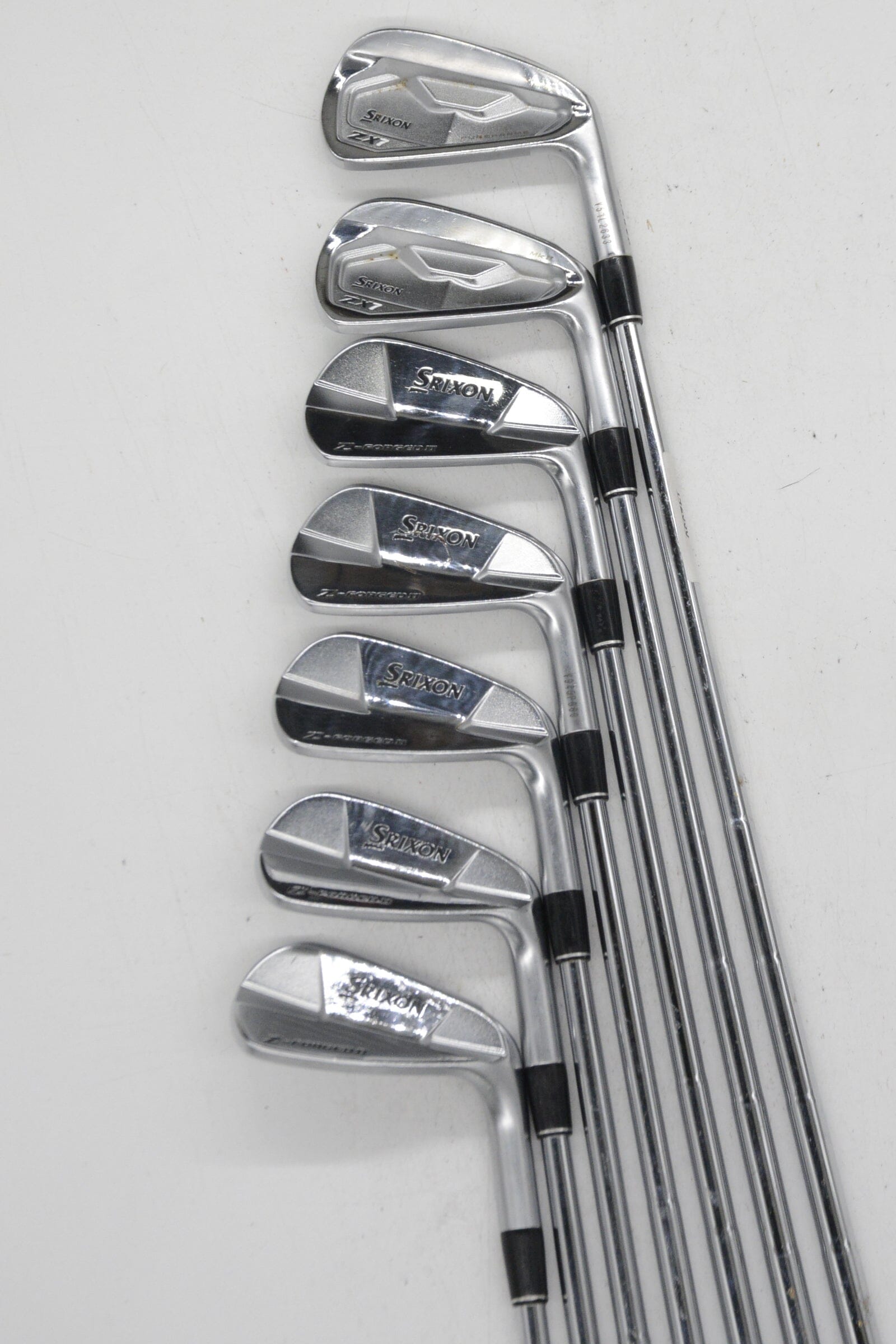 Srixon Z-Forged II 4-PW Iron Set X Flex +0.75" Golf Clubs GolfRoots 