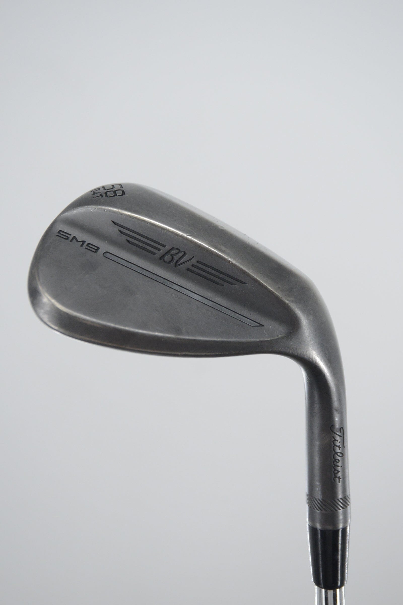 Titleist Vokey SM9 Jet Black 58 Degree Wedge R Flex 34.75"