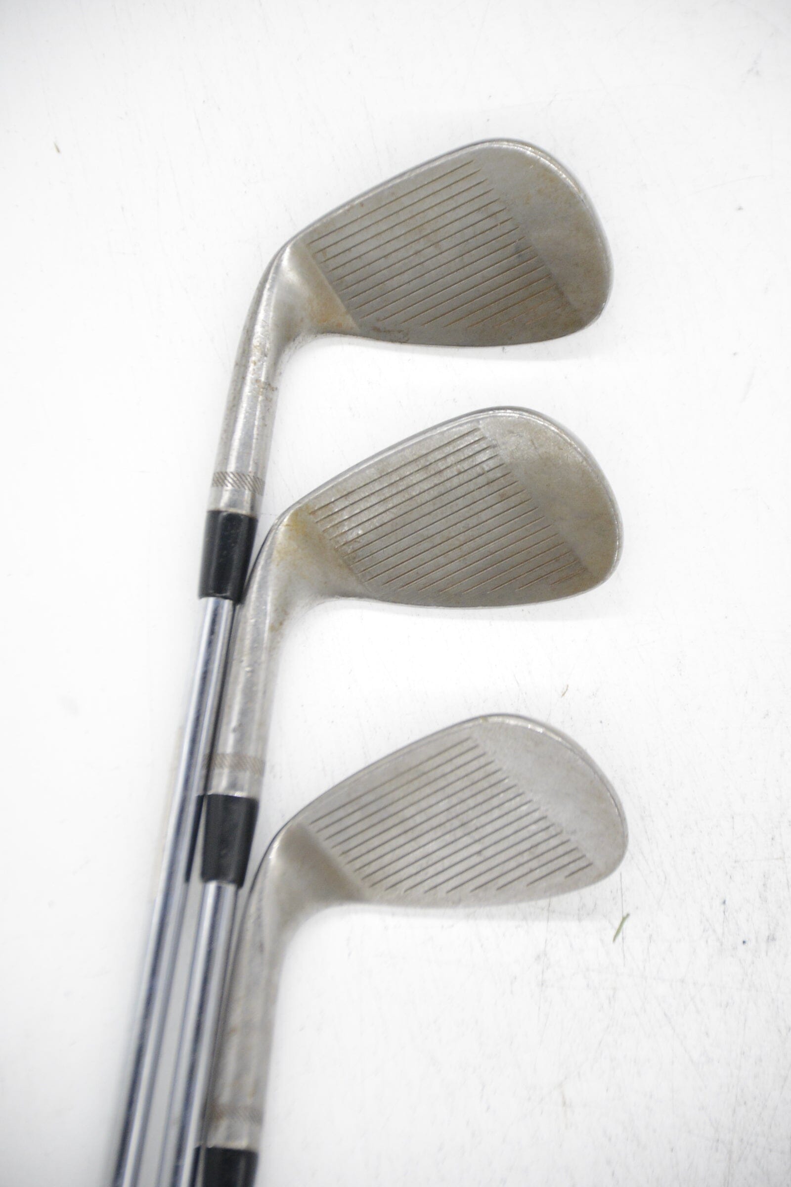 Titleist Vokey SM9 Raw 50, 54, 60 Degree Wedge Set S Flex Golf Clubs GolfRoots 