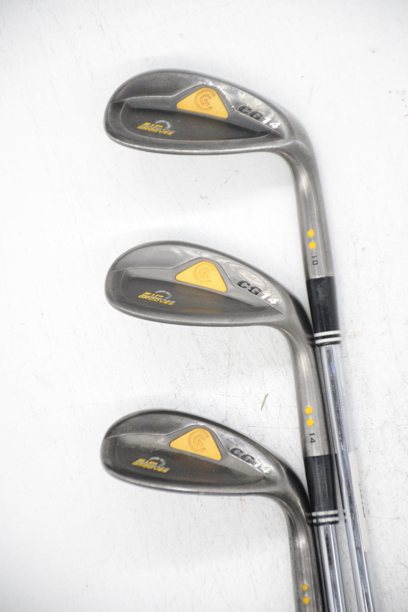 Cleveland CG14 Black Pearl 52, 56, 60 Degree Wedge Set Wedge Flex