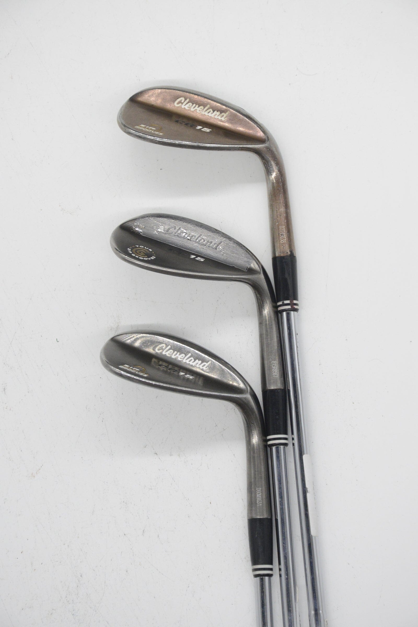 Cleveland CG15 Black Pearl 52, 56, 60 Degree Wedge Set Wedge Flex