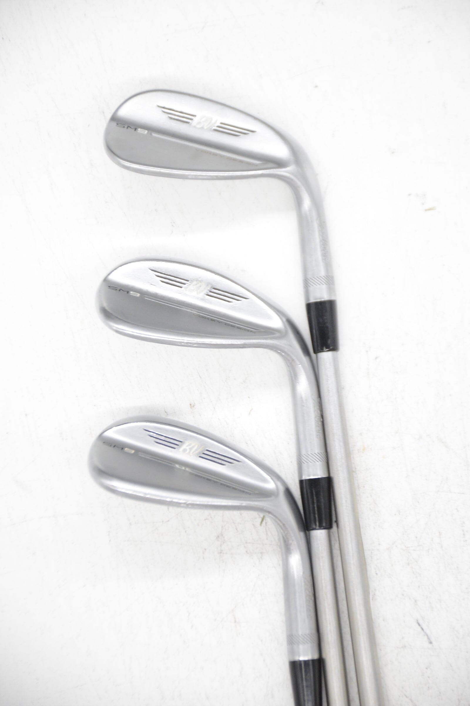 Titleist Vokey SM9 Tour Chrome 50, 54, 58 Degree Wedge Set S Flex