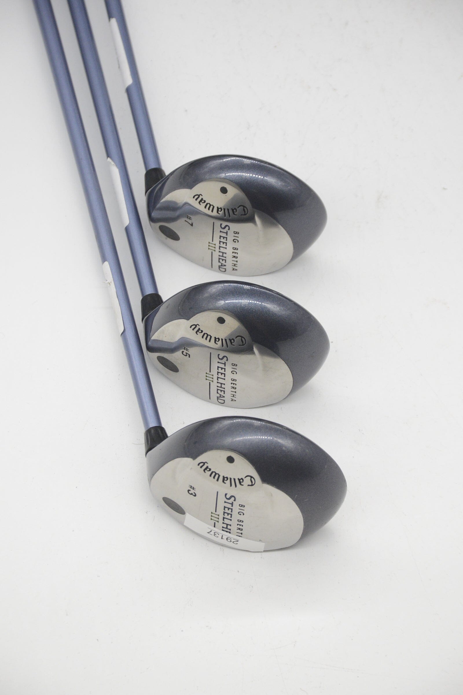 Women's Callaway Steelhead III 3W, 5W, 7W Wood Set W Flex Golf Clubs GolfRoots 